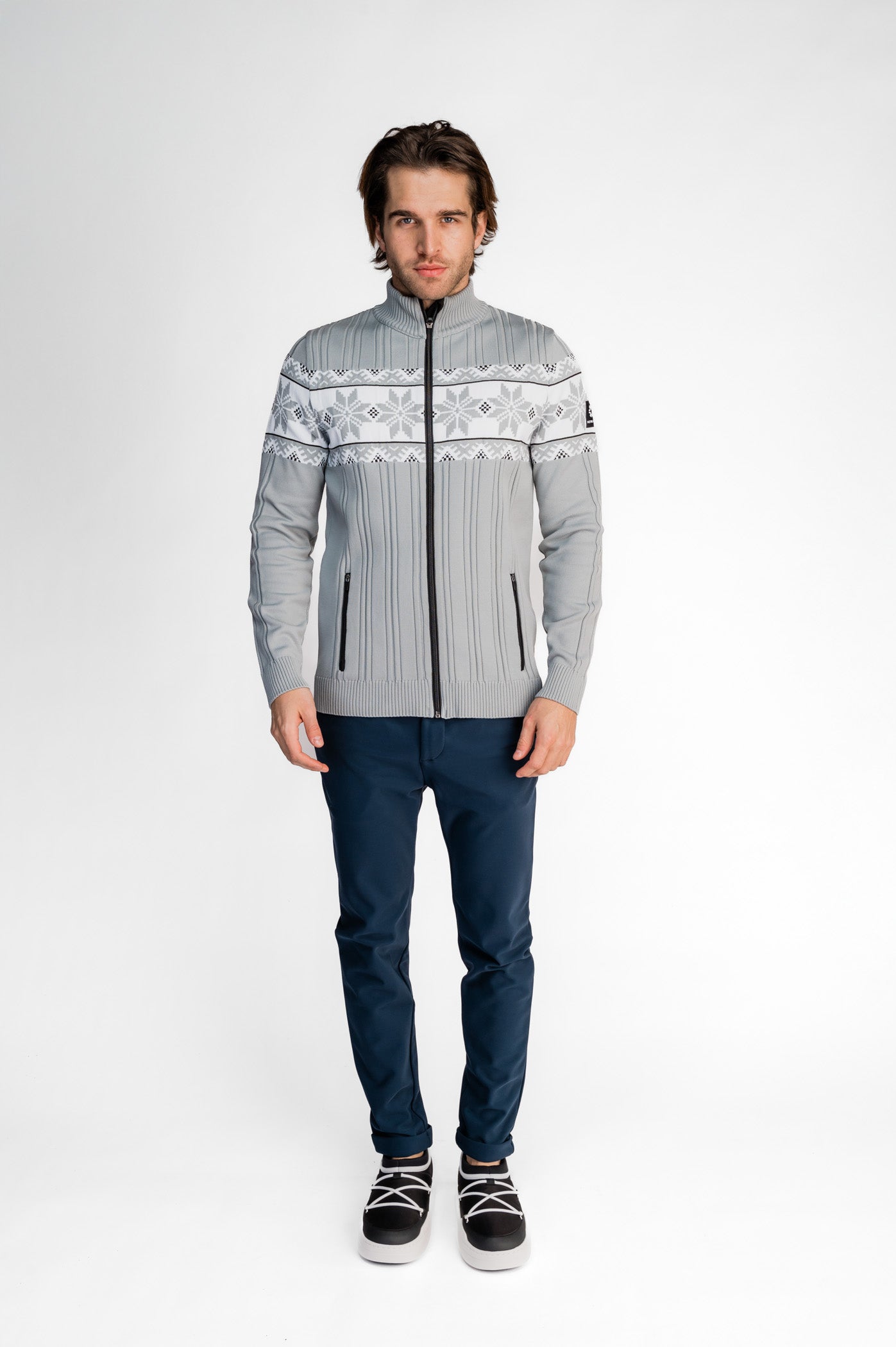 Sweter męski Full Zip Cord