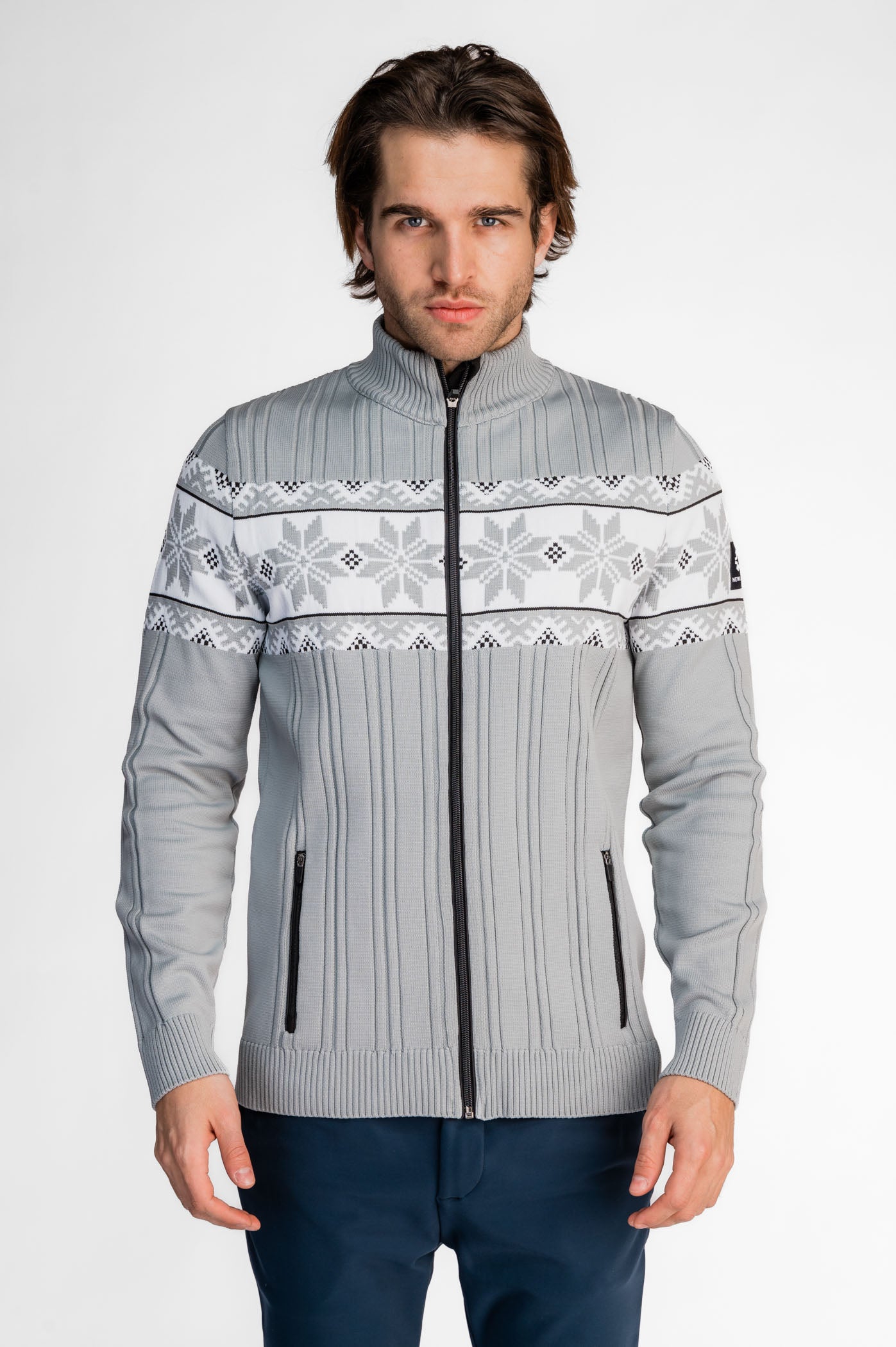 Sweter męski Full Zip Cord