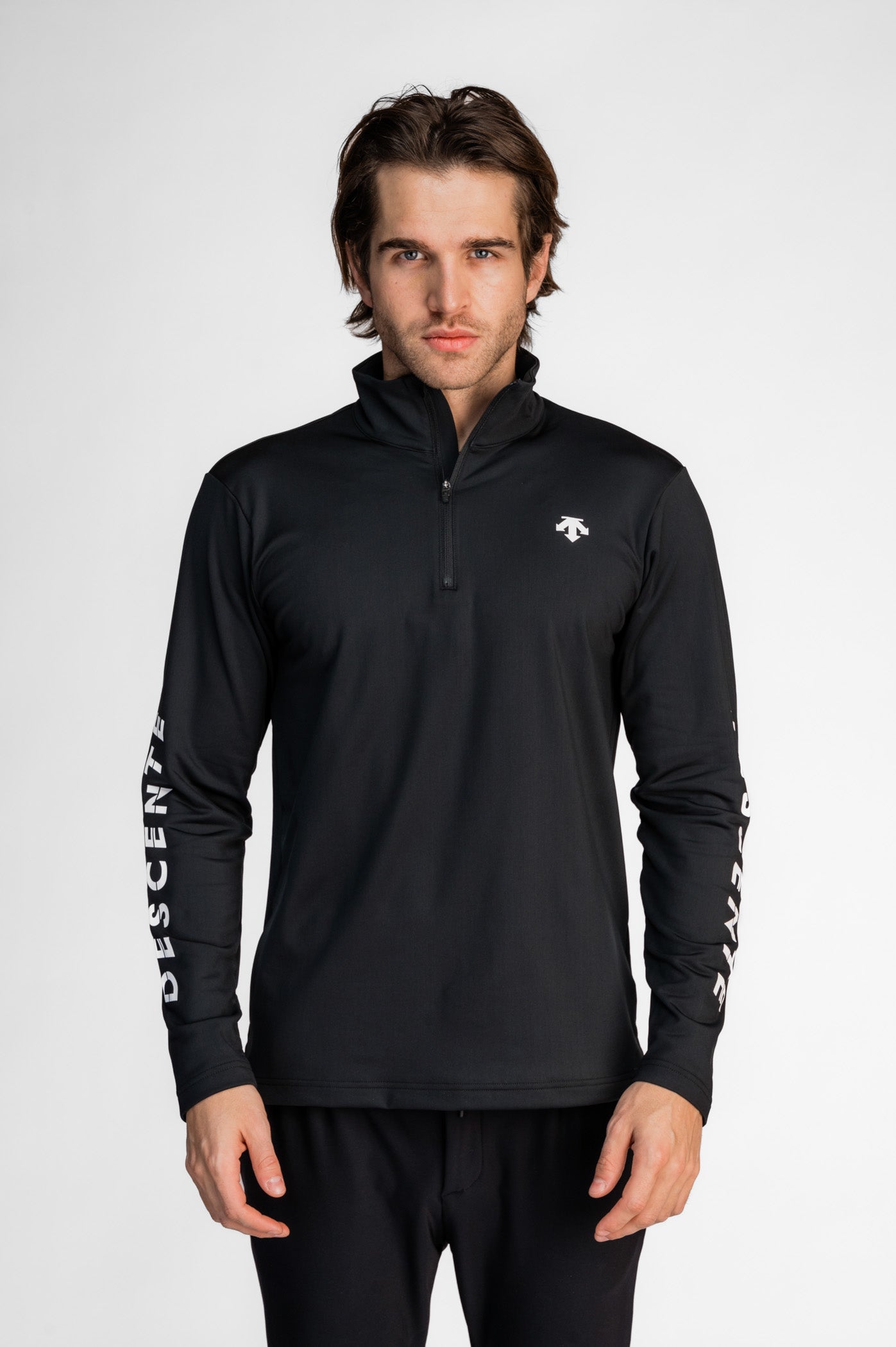 Men's Sleeve Logo T-Neck Turtleneck