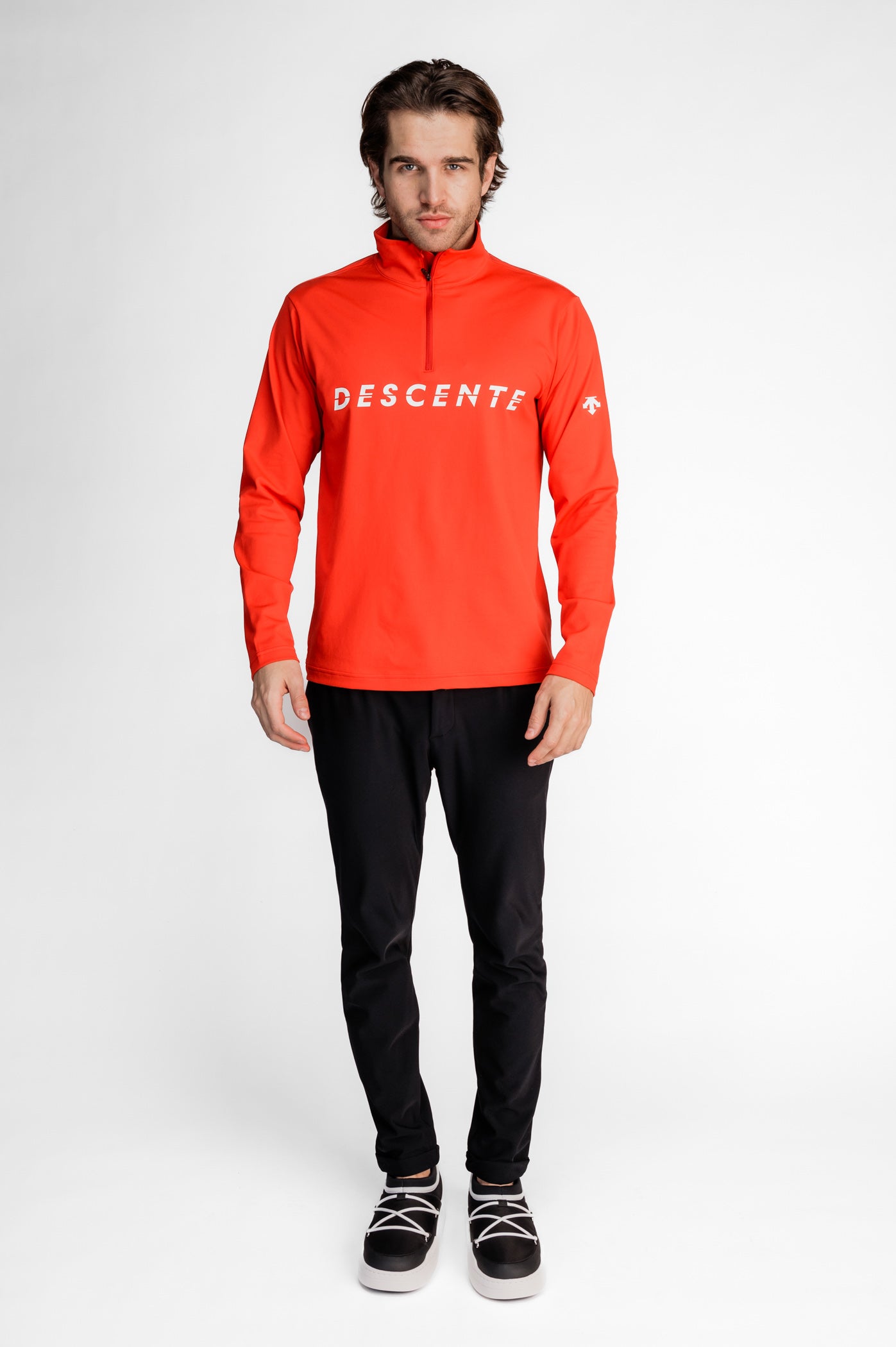 Men's Chest Logo T-Neck Turtleneck