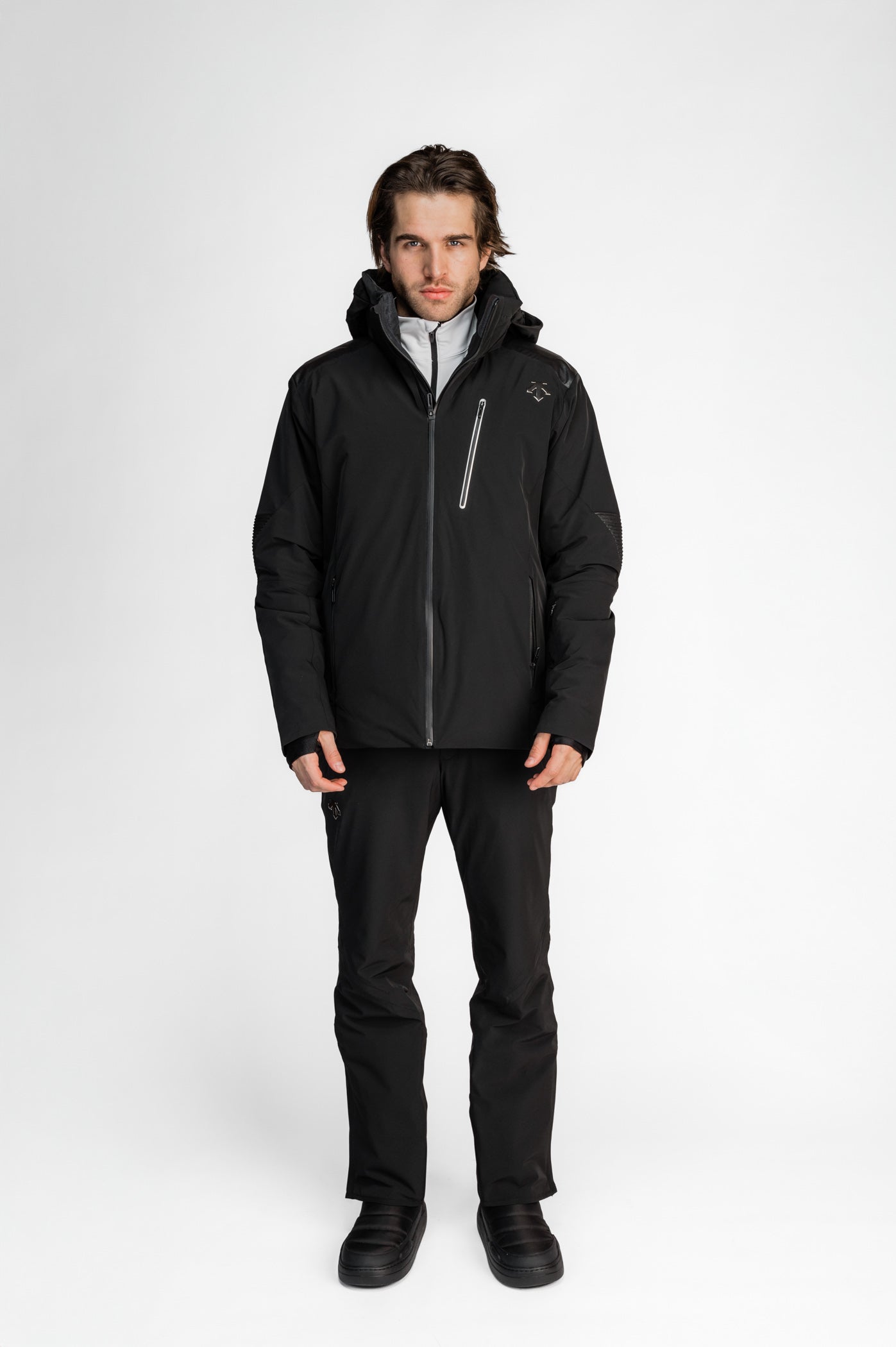 Men's Leather Combo Jacket