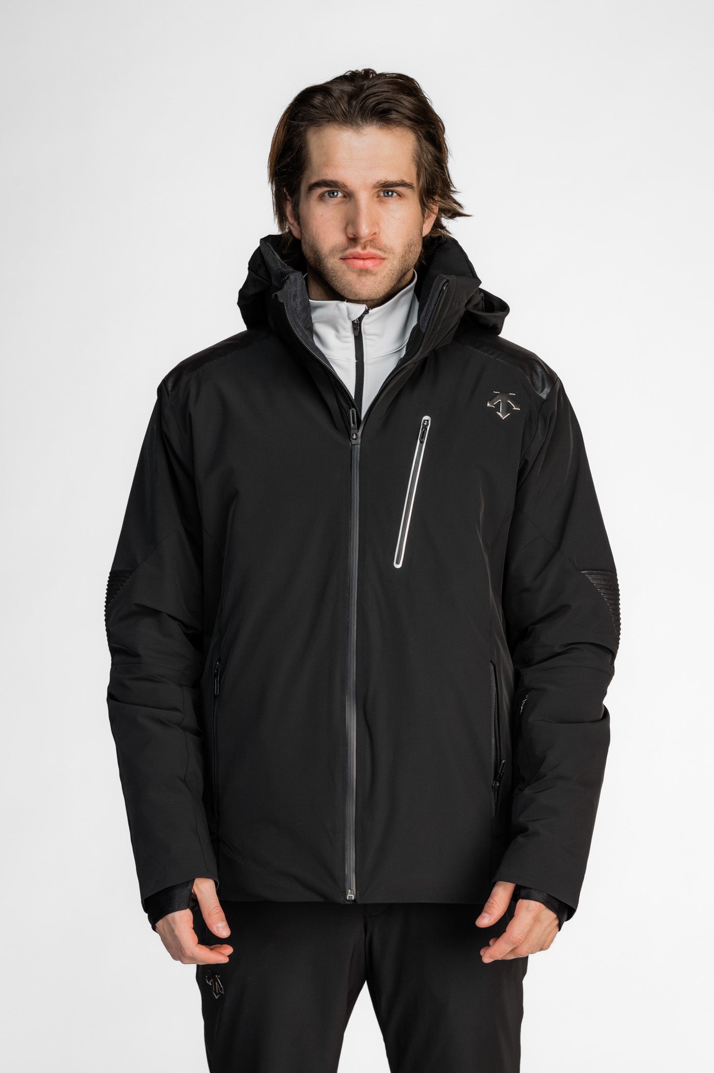 Men's Leather Combo Jacket