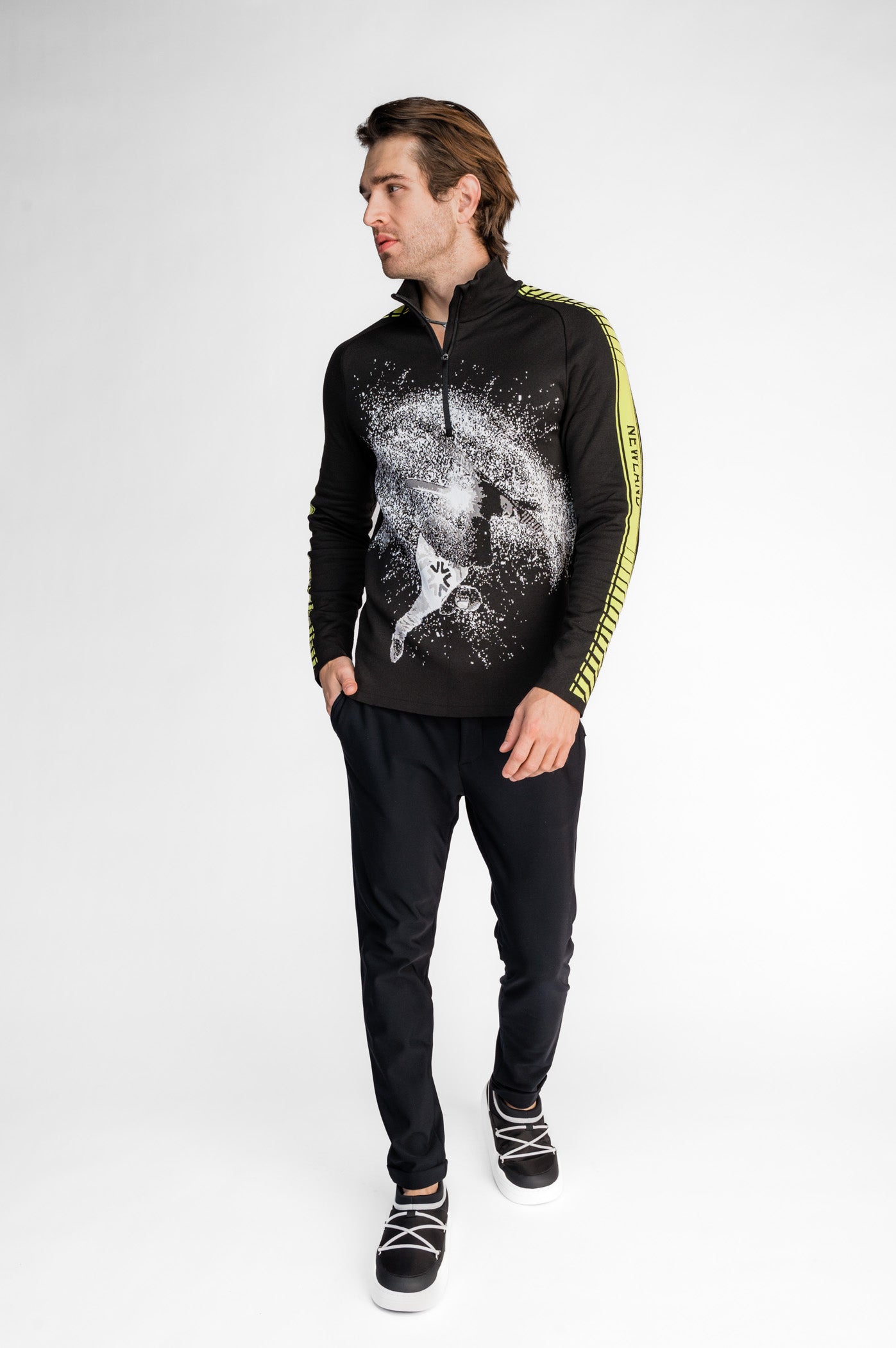 Golf męski Half Zip Diez