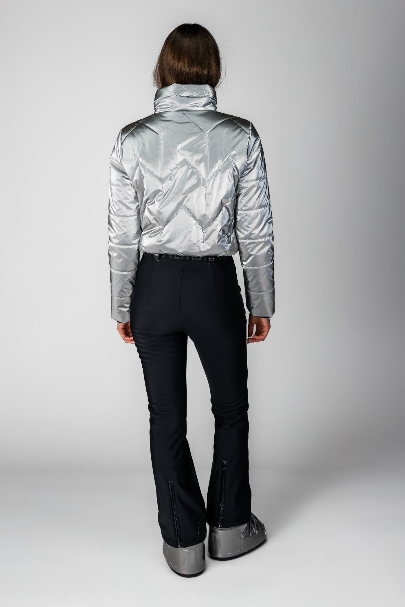 Srebrny kombinezon narciarski Munich CH