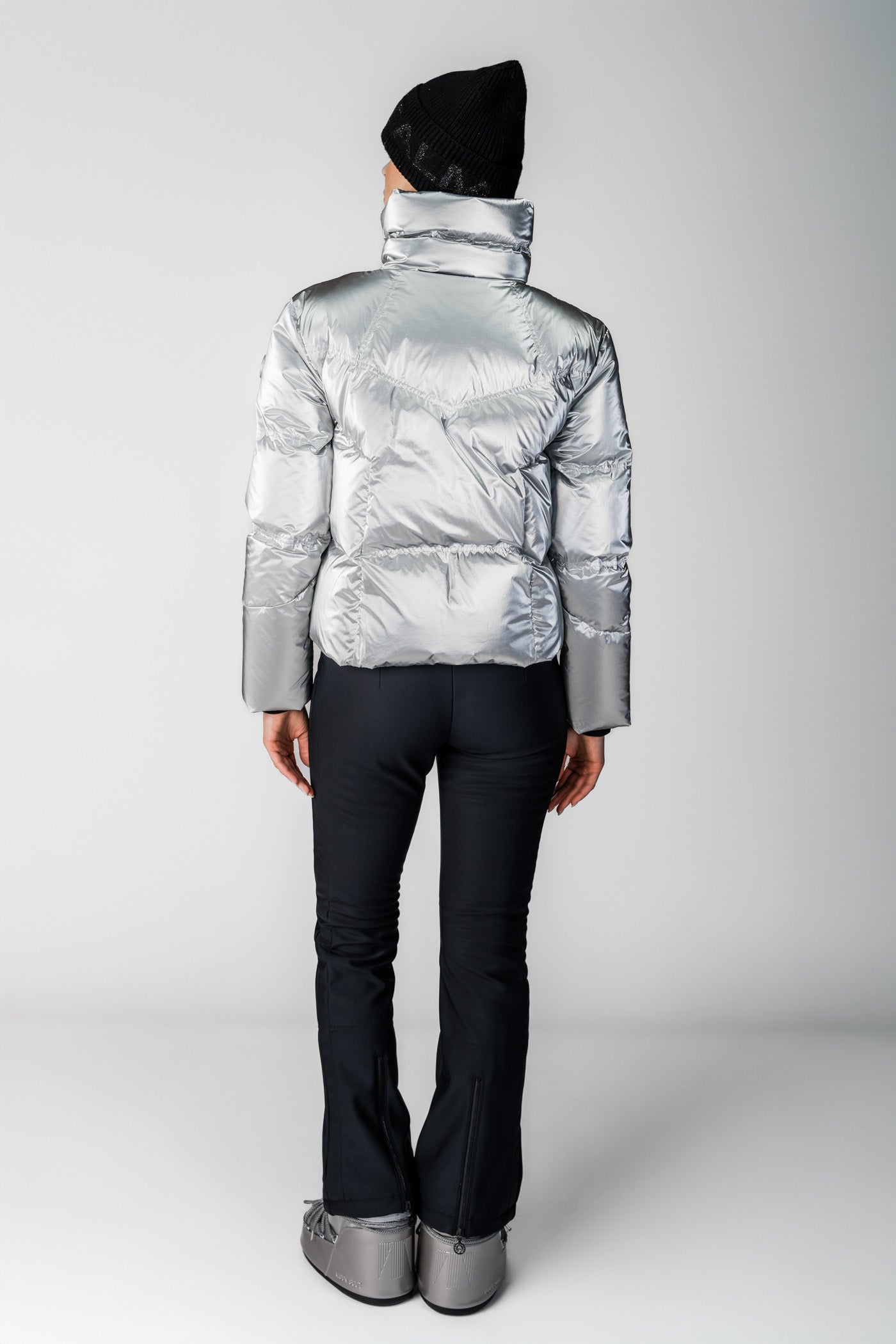 Srebrna puchowa kurtka Positano CH o.K.