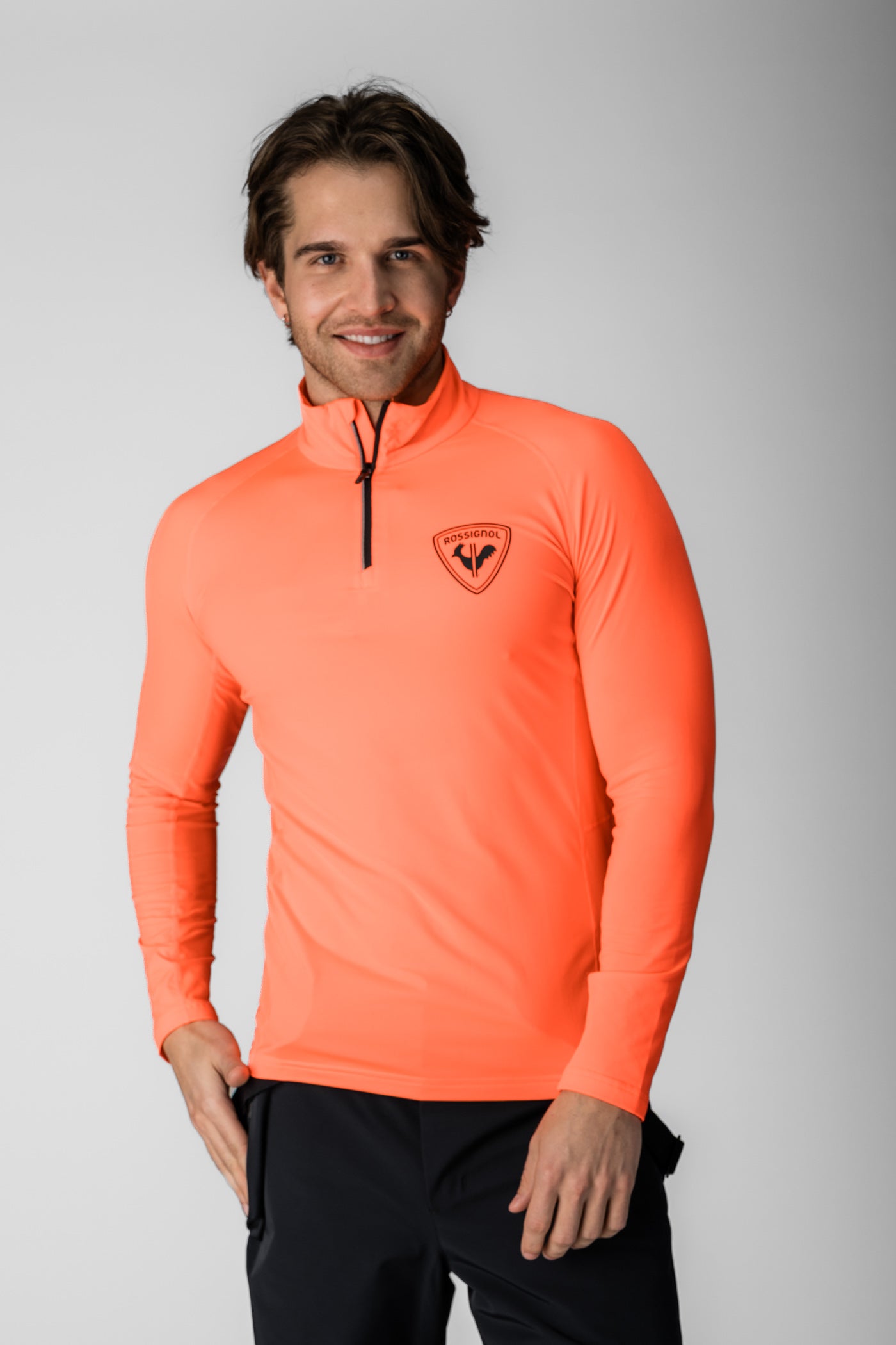 Neonowa bluza na zamek 1/2 Hero classique