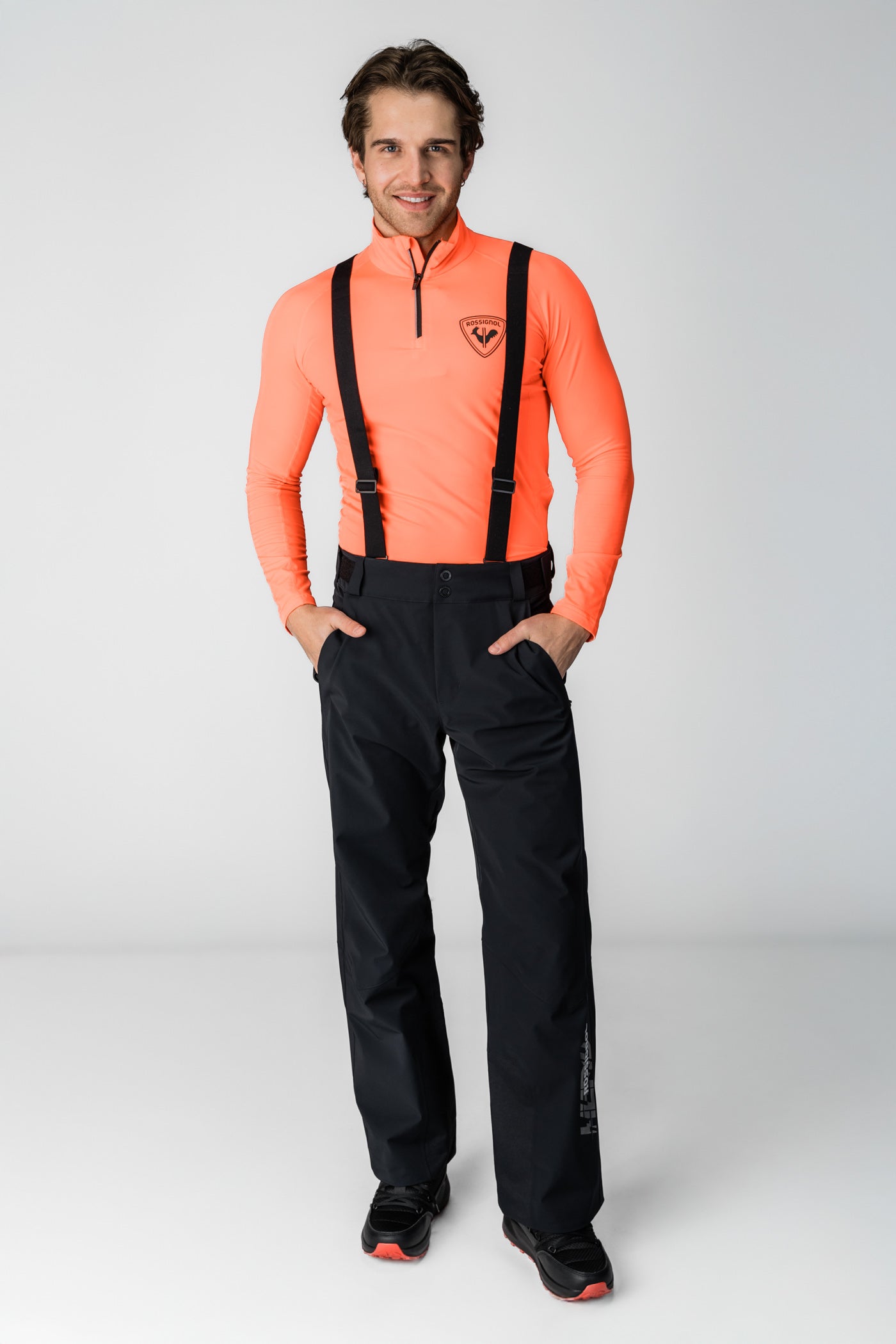 Czarne spodnie narciarskie Hero Blackside insulated