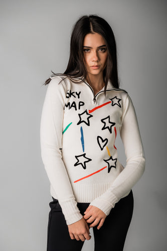 Sweter W Constellation 1/2 Zip