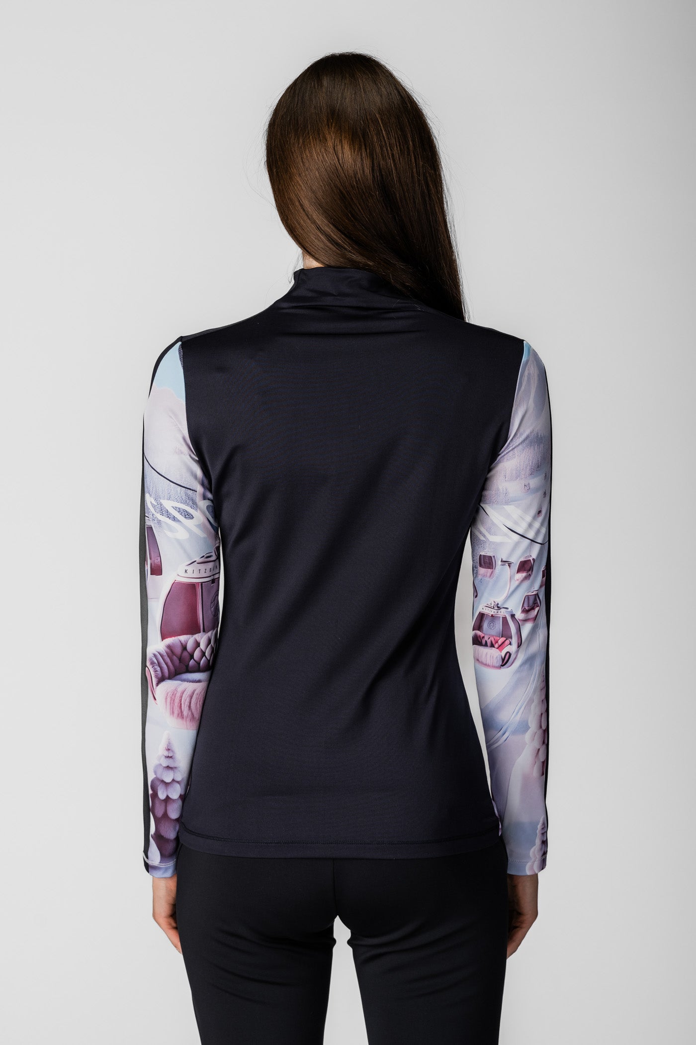 Fioletowa bluzka narciarska Cardiff ST