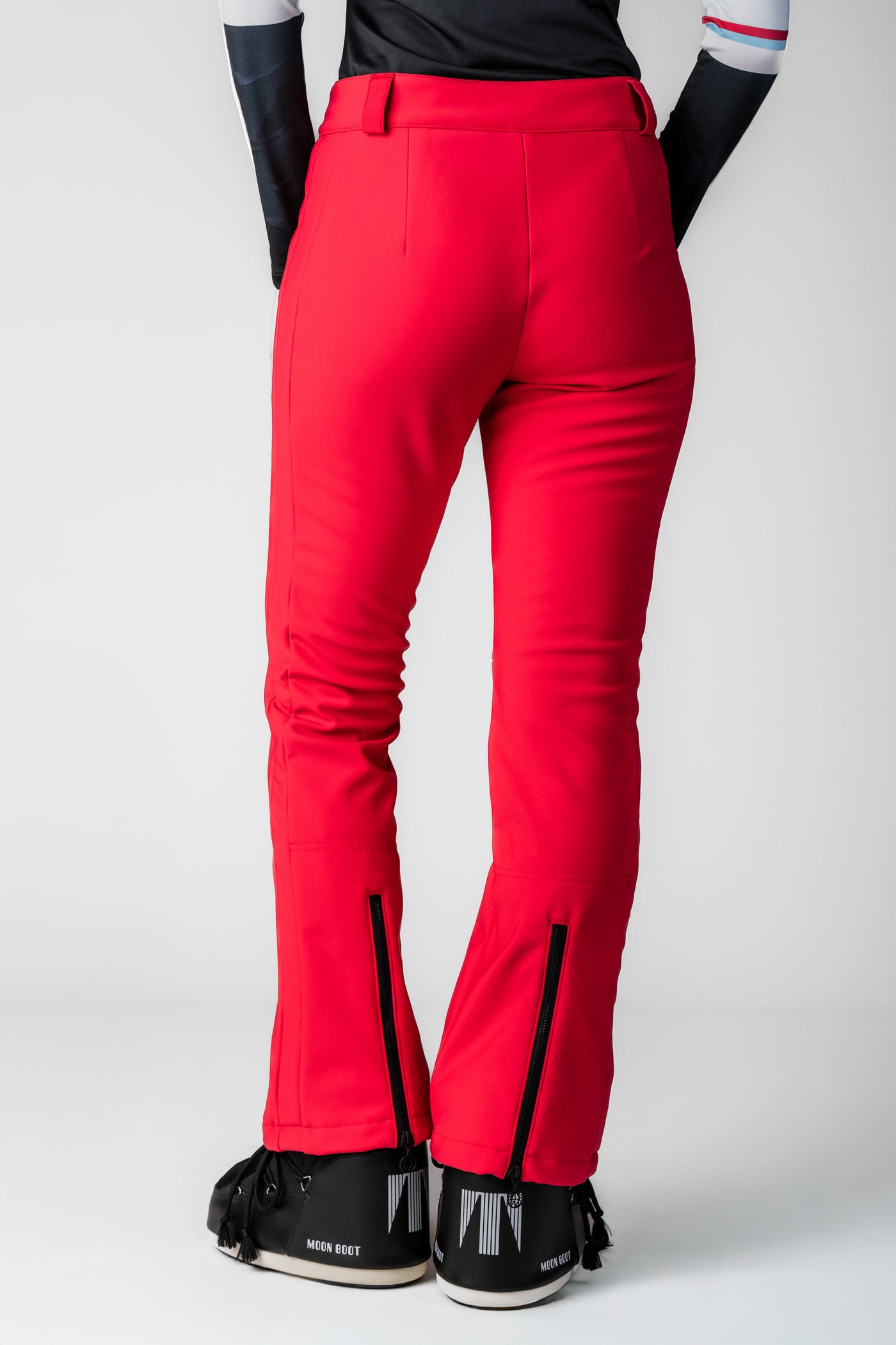 Czerwone spodnie narciarskie Luzern ST