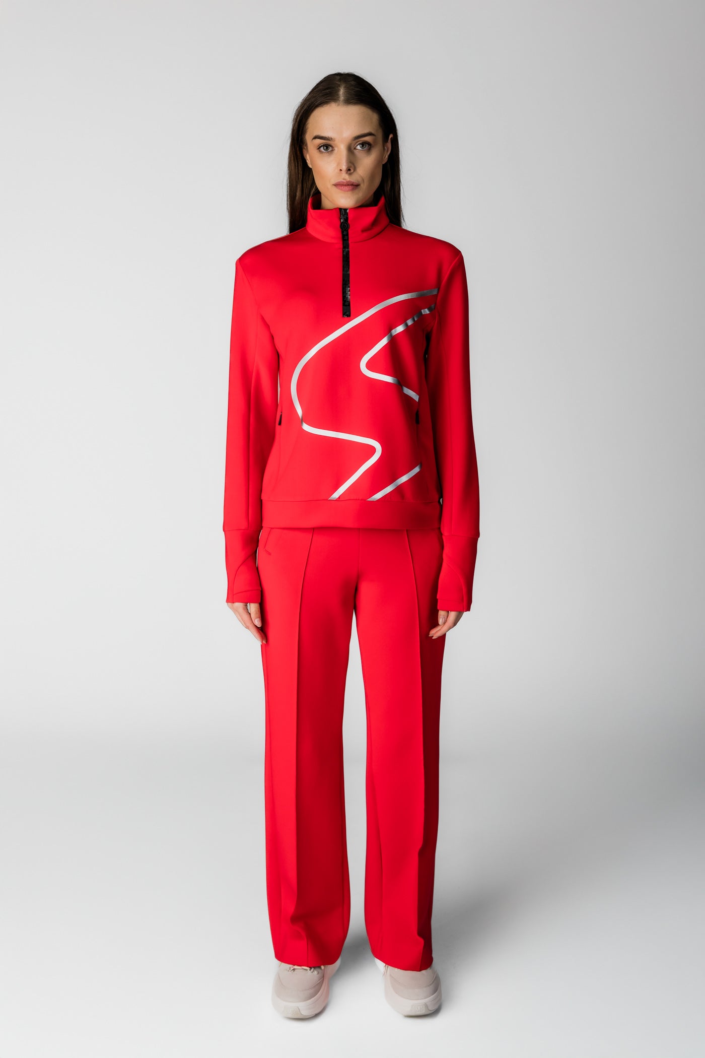 Czerwone spodnie jogger Seoul ST