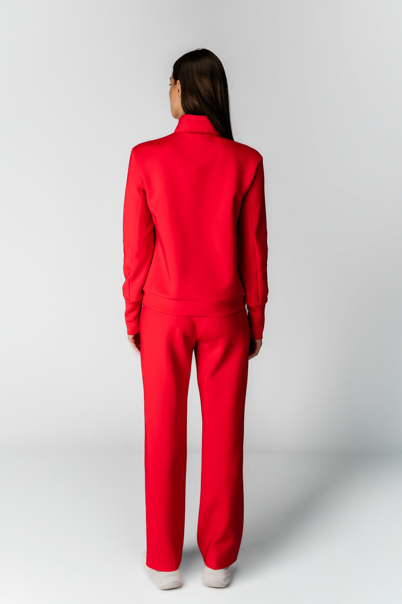 Czerwona bluza z zamkiem 1/2 Verona ST