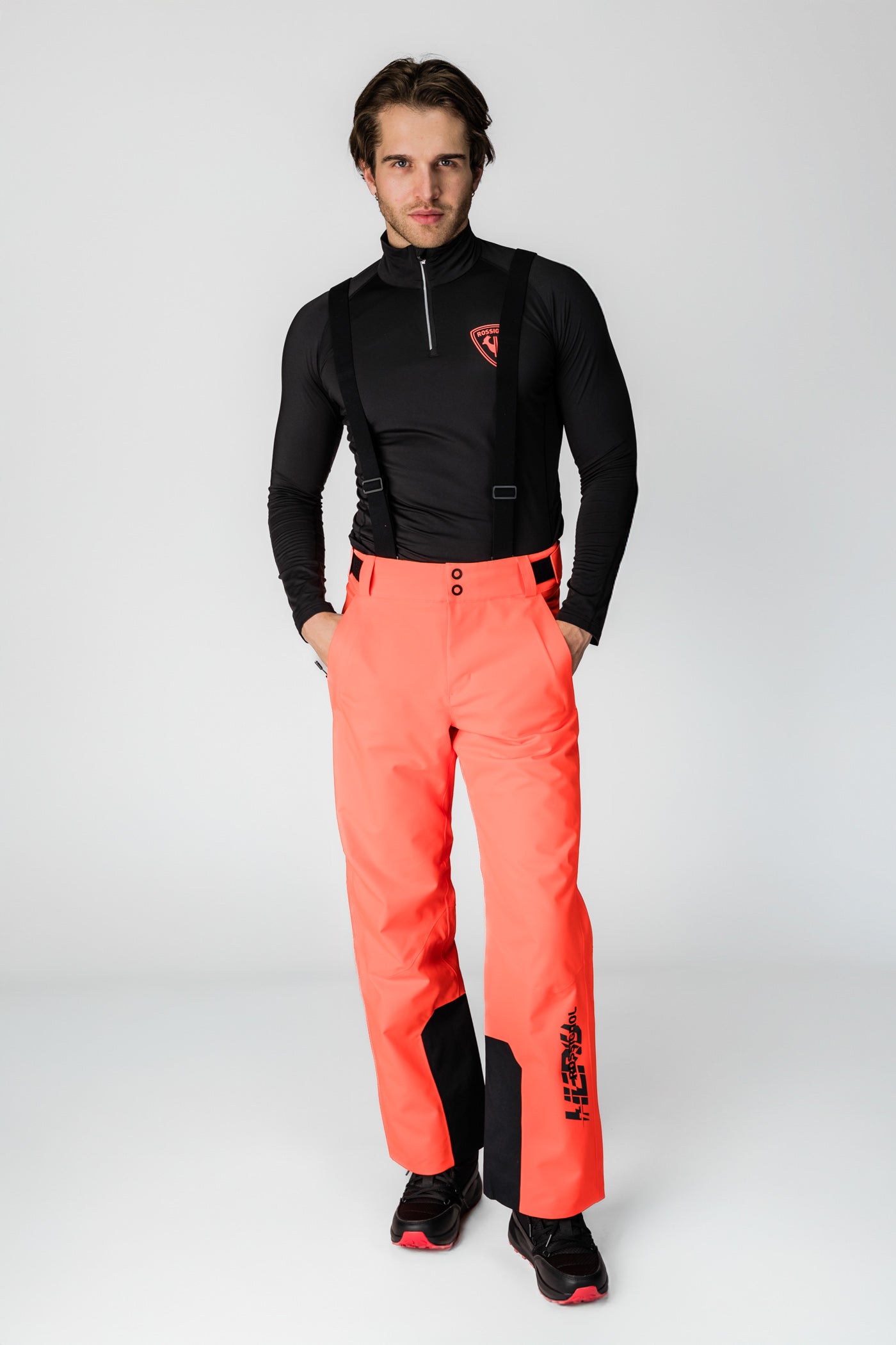 Neonowe spodnie narciarskie Hero Blackside insulated