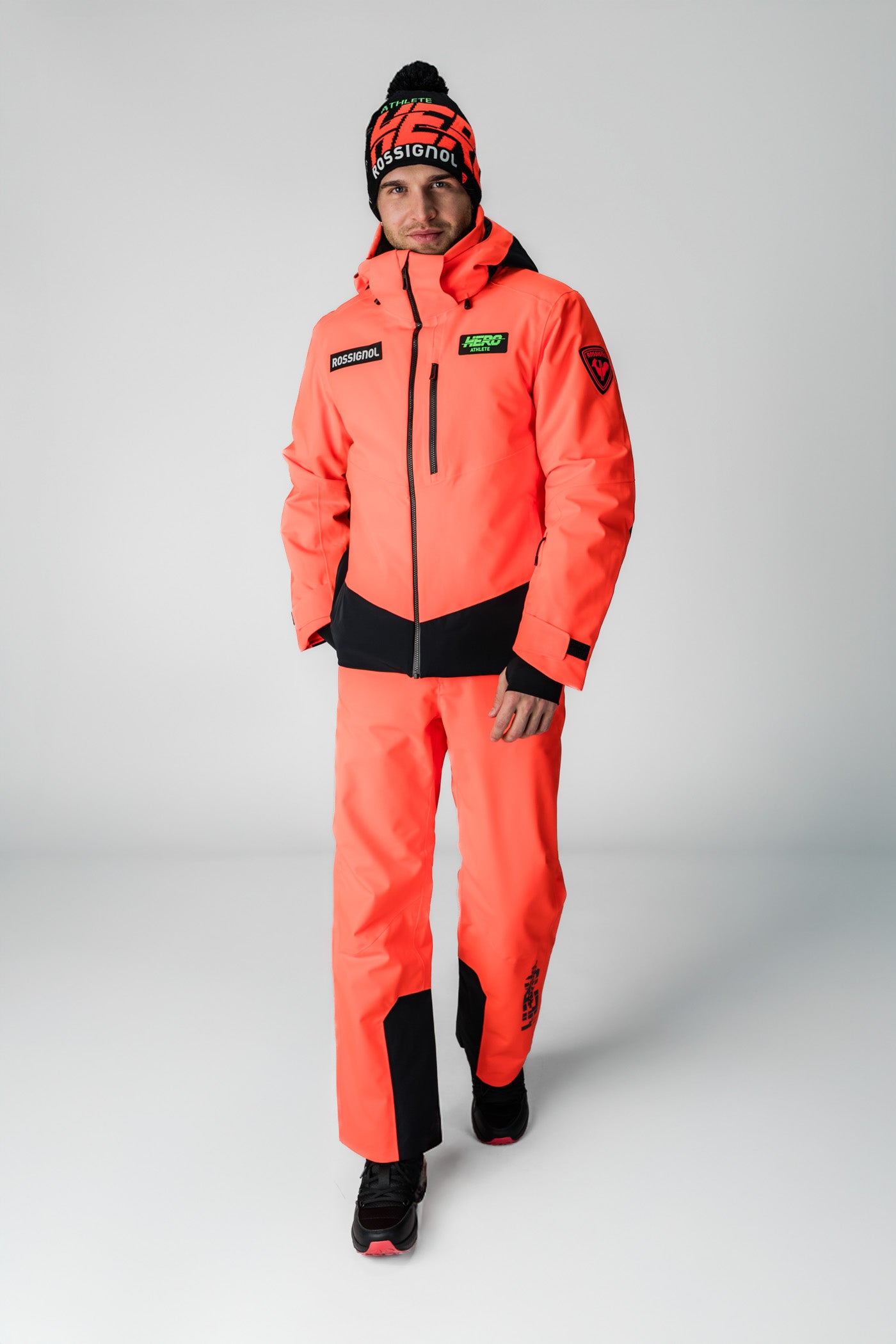 Neonowe spodnie narciarskie Hero Blackside insulated