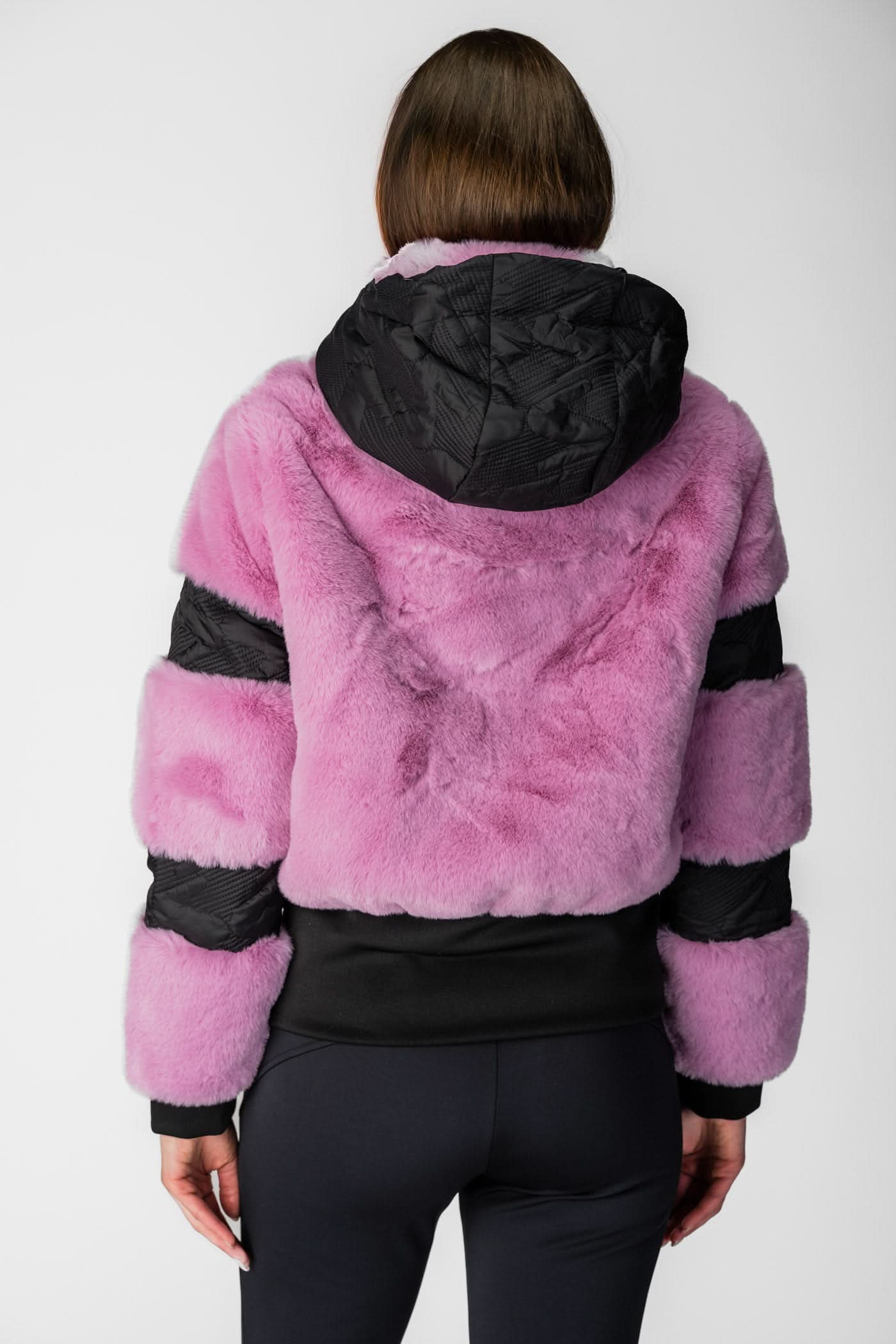 Cremono NE 2 Pink Fur Ski Jacket
