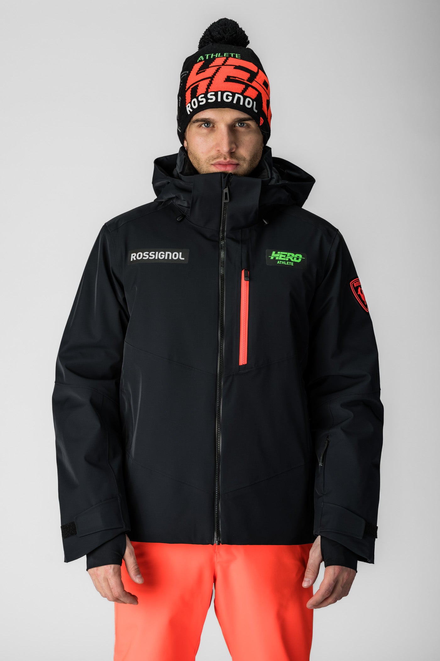 Czarna kurtka narciarska Hero Blackside insulated