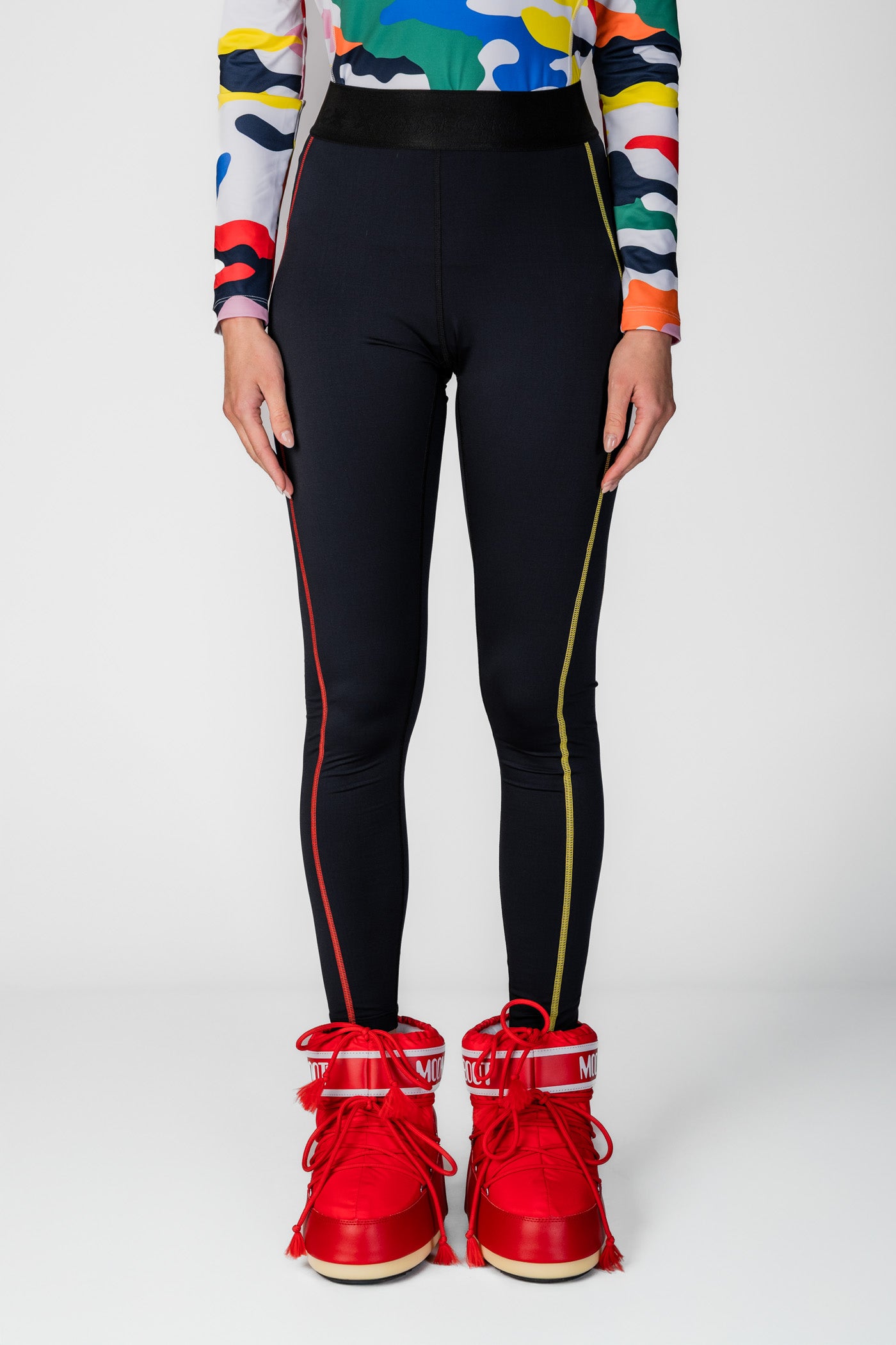 Black JCC booster tights