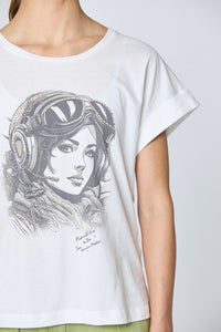 T-shirt damski
