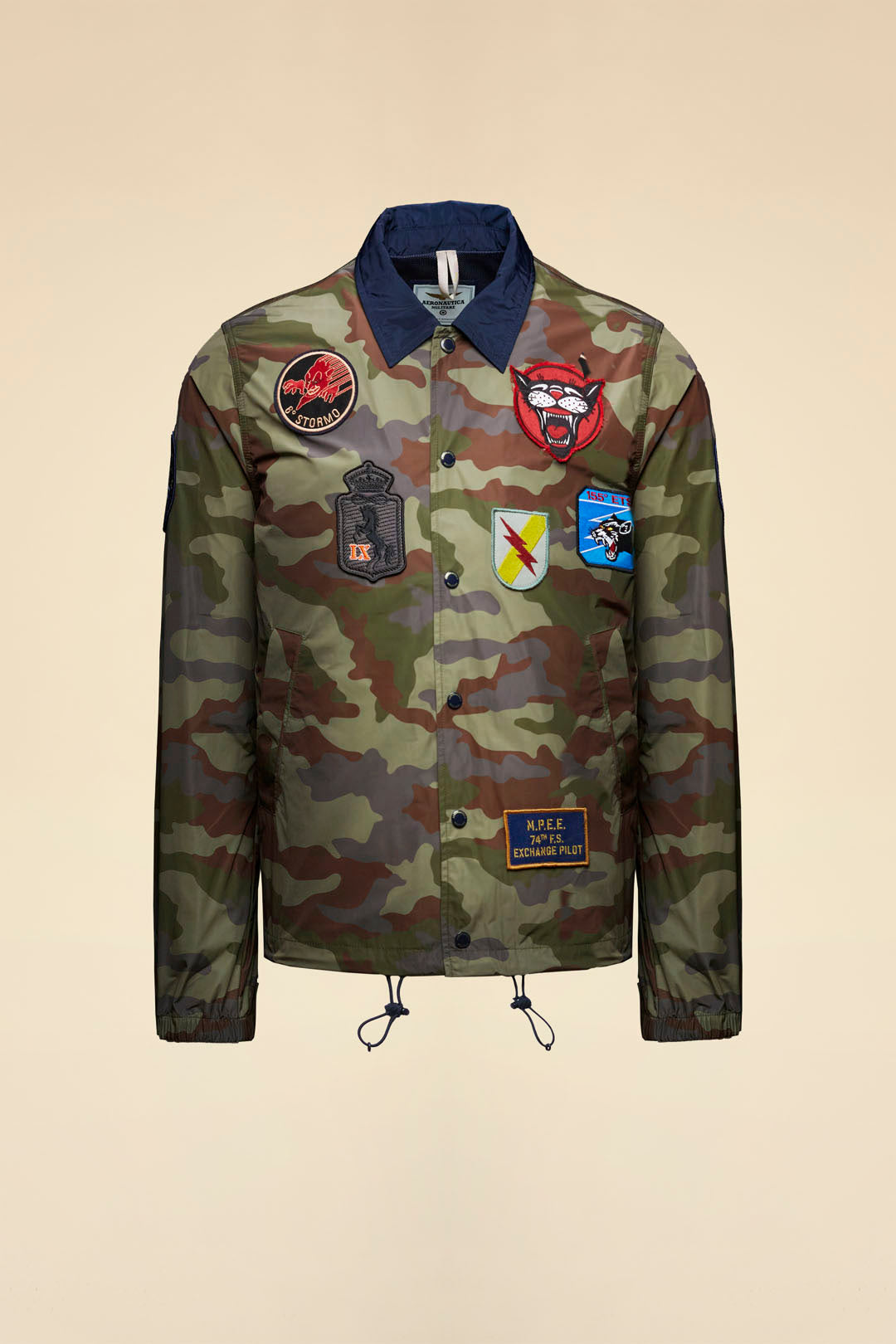 Kurtka męska coach jacket camo – packable