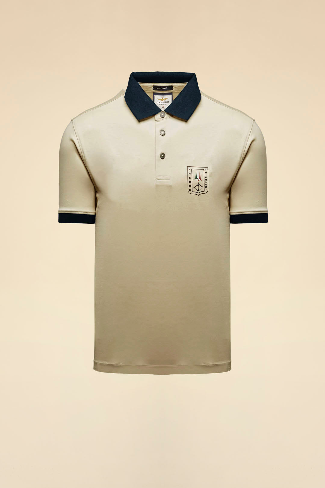 Polo Frecce Tricolori z merceryzowanej bawełny