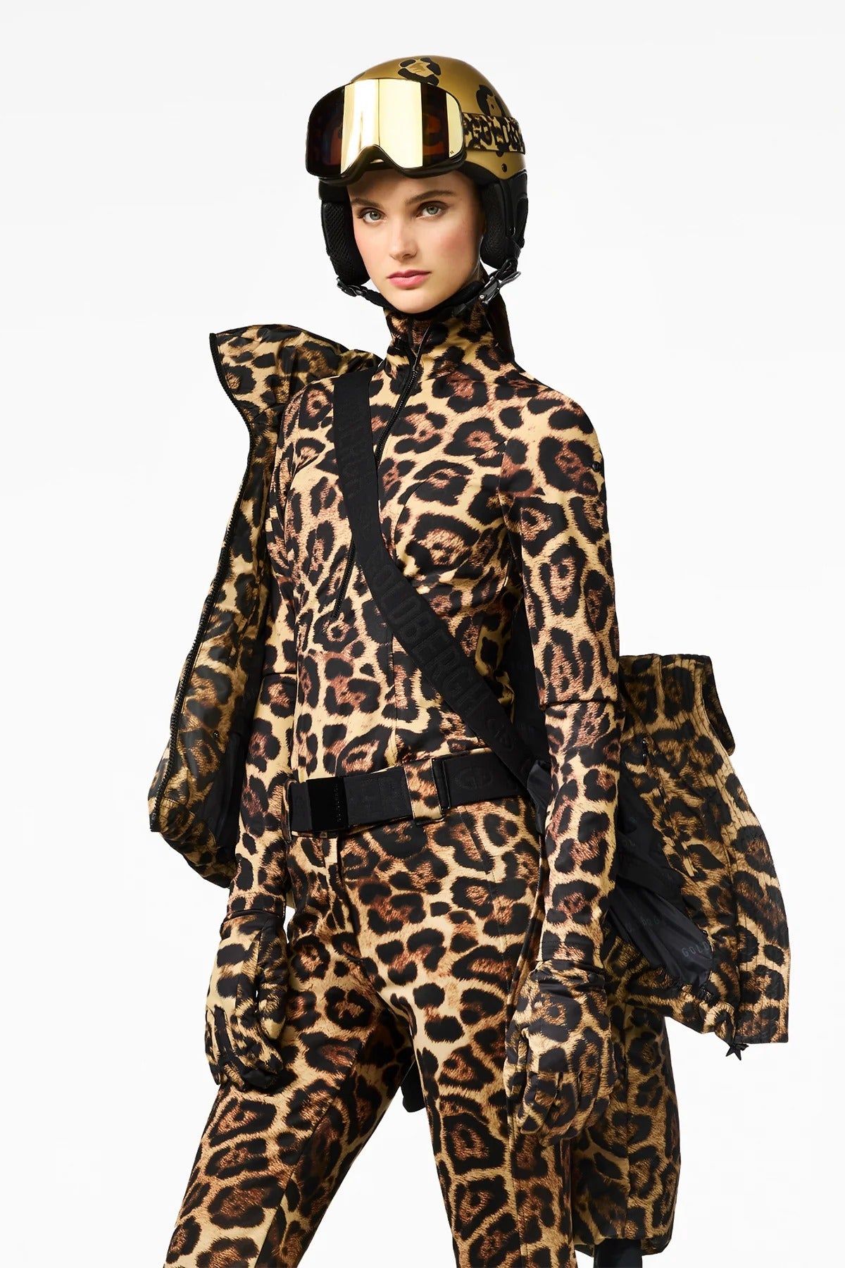 Golf narciarski LEONA jaguar print