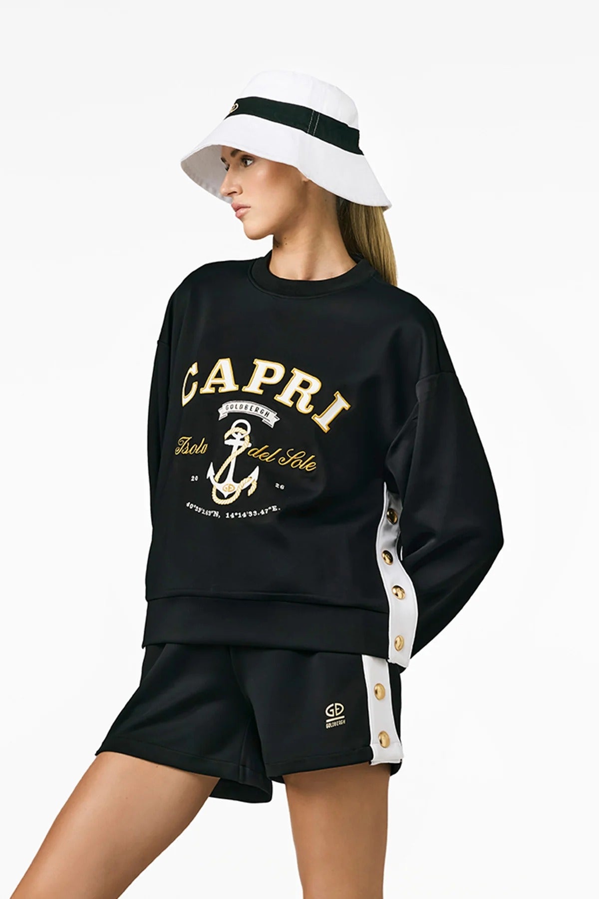 Czarna bluza FICO sweater