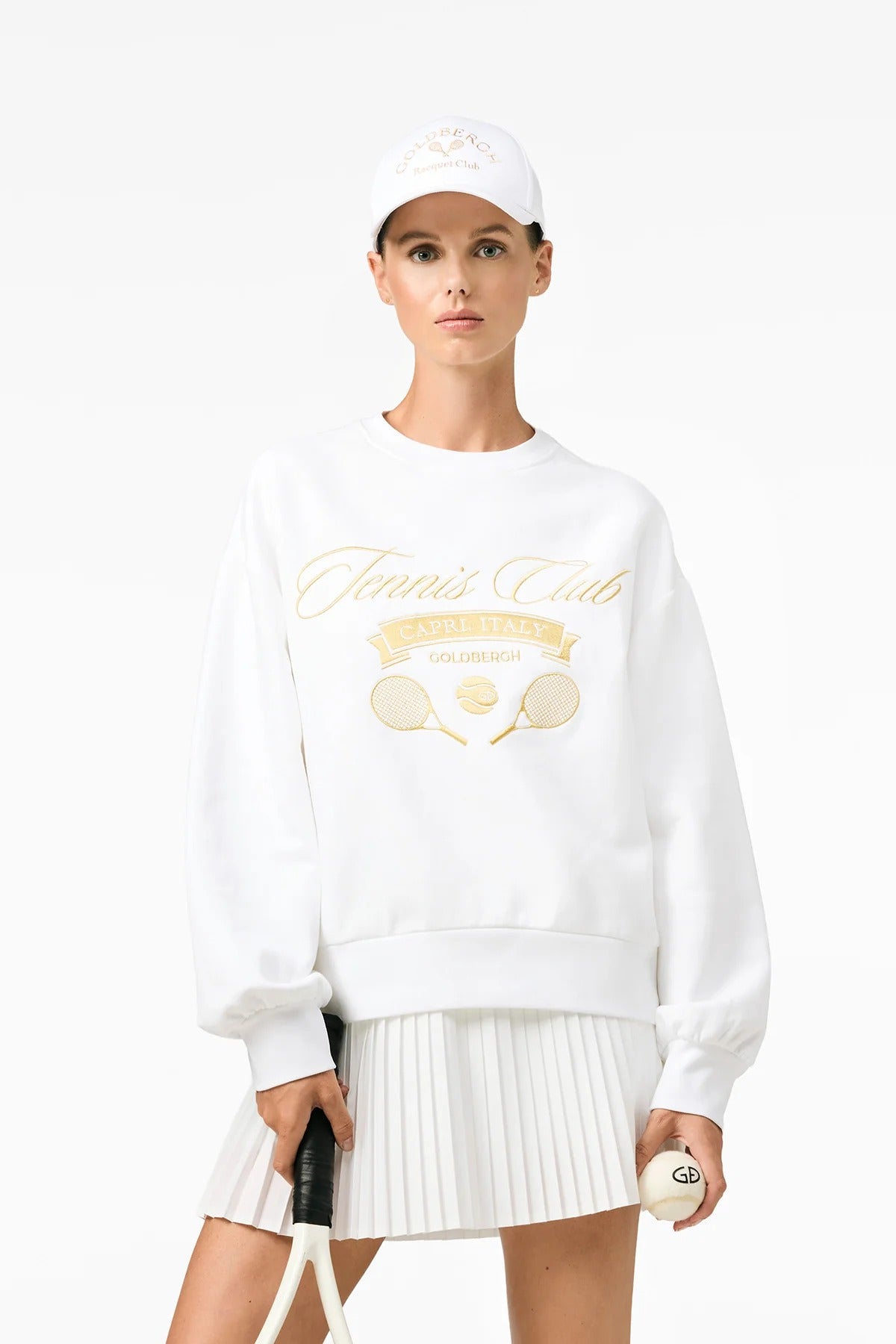 Biała bluza BRUNIE sweater