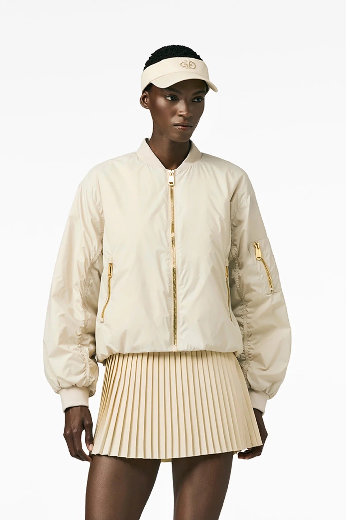 Kurtka ISOLANA bomber jacket szampańska