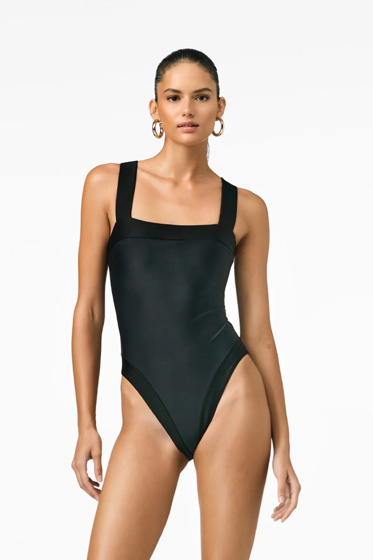 Czarny strój kąpielowy HEMERA bathing suit