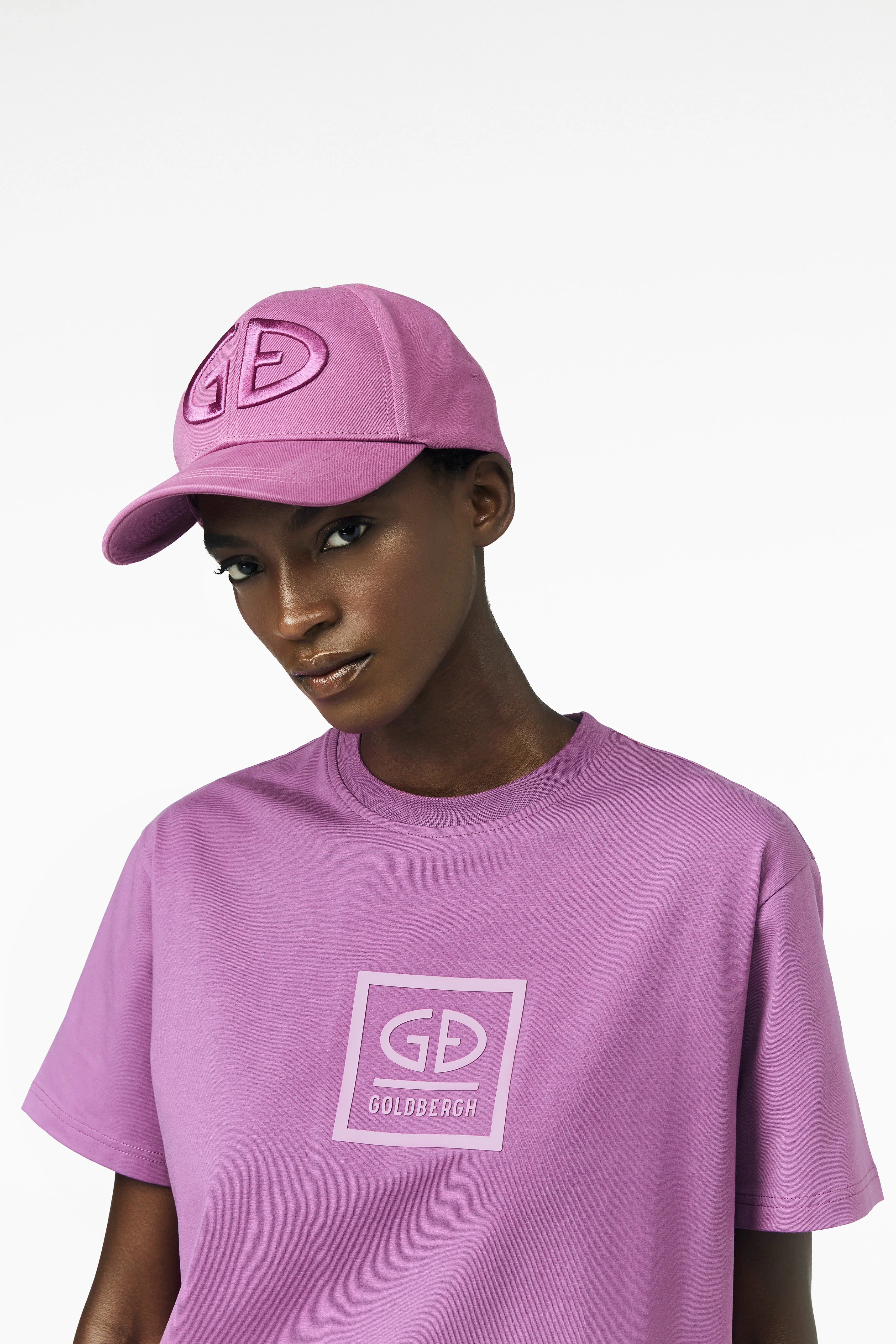 Fioletowa czapka z daszkiem VALENCIA baseball cap