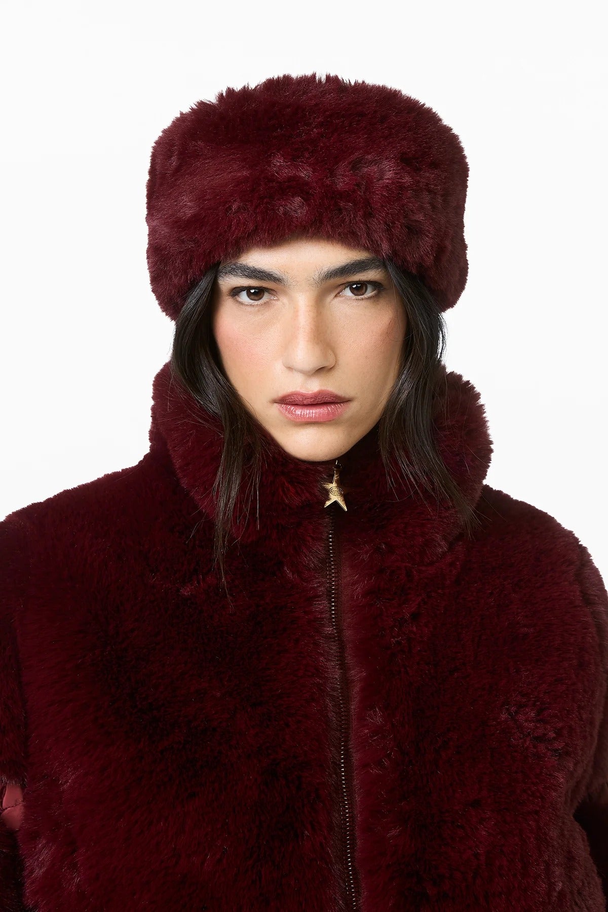 Czarna opaska FROID fluffy