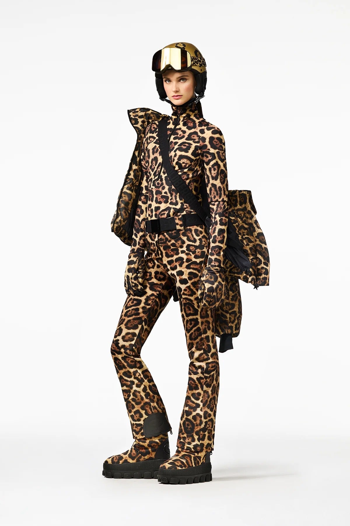 Golf narciarski LEONA jaguar print