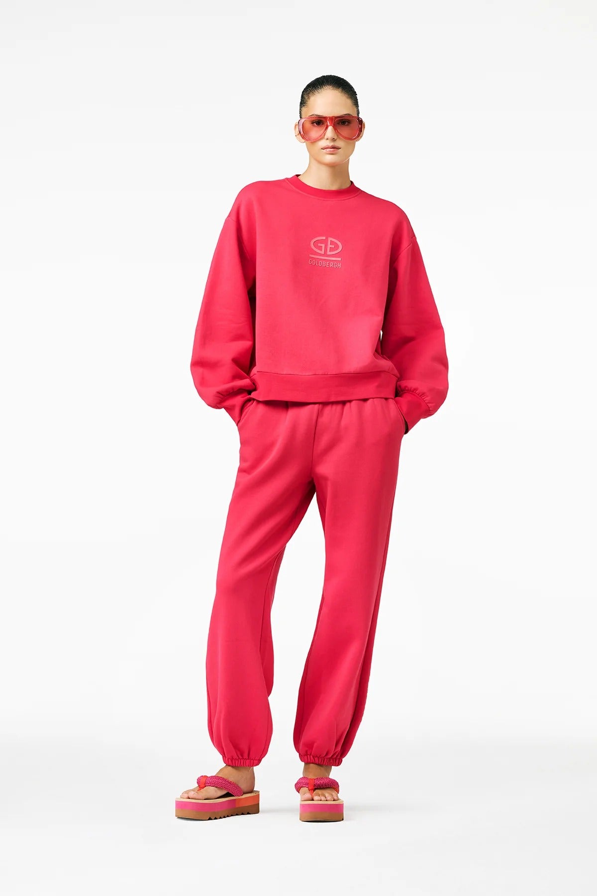 Różowa bluza RELAX sweater