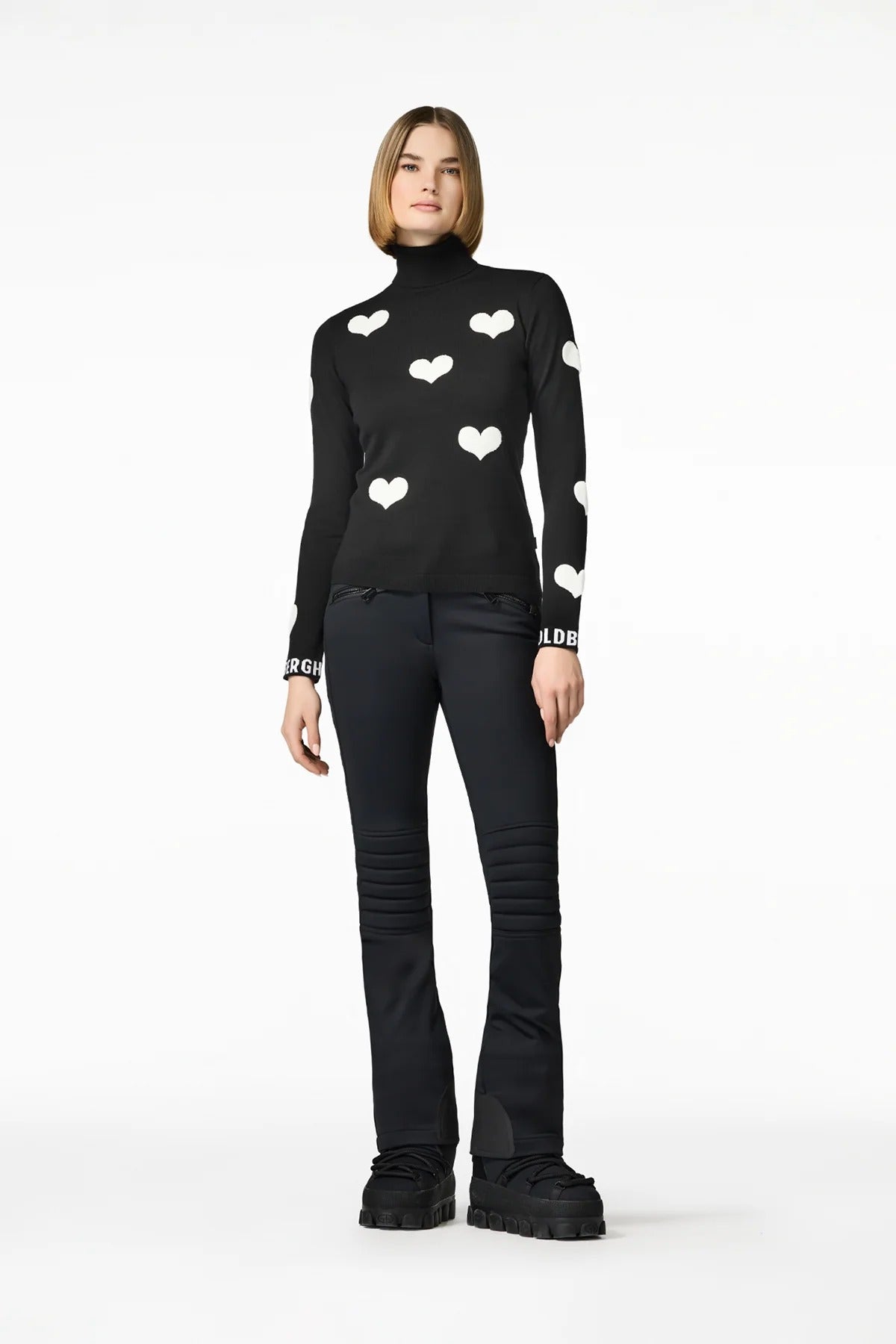 Sweter damski BACIO w serca