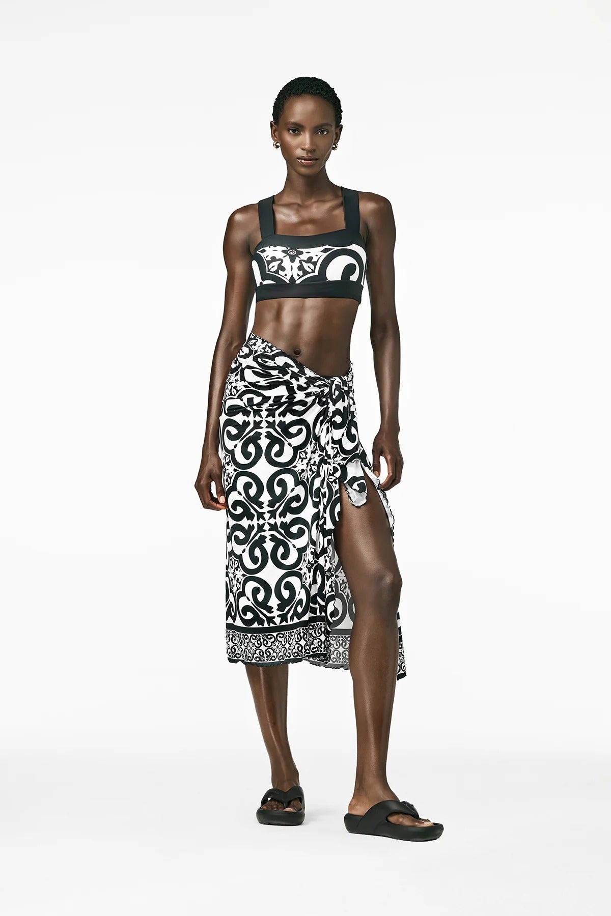 Czarno białe Pareo STARLIS pareo