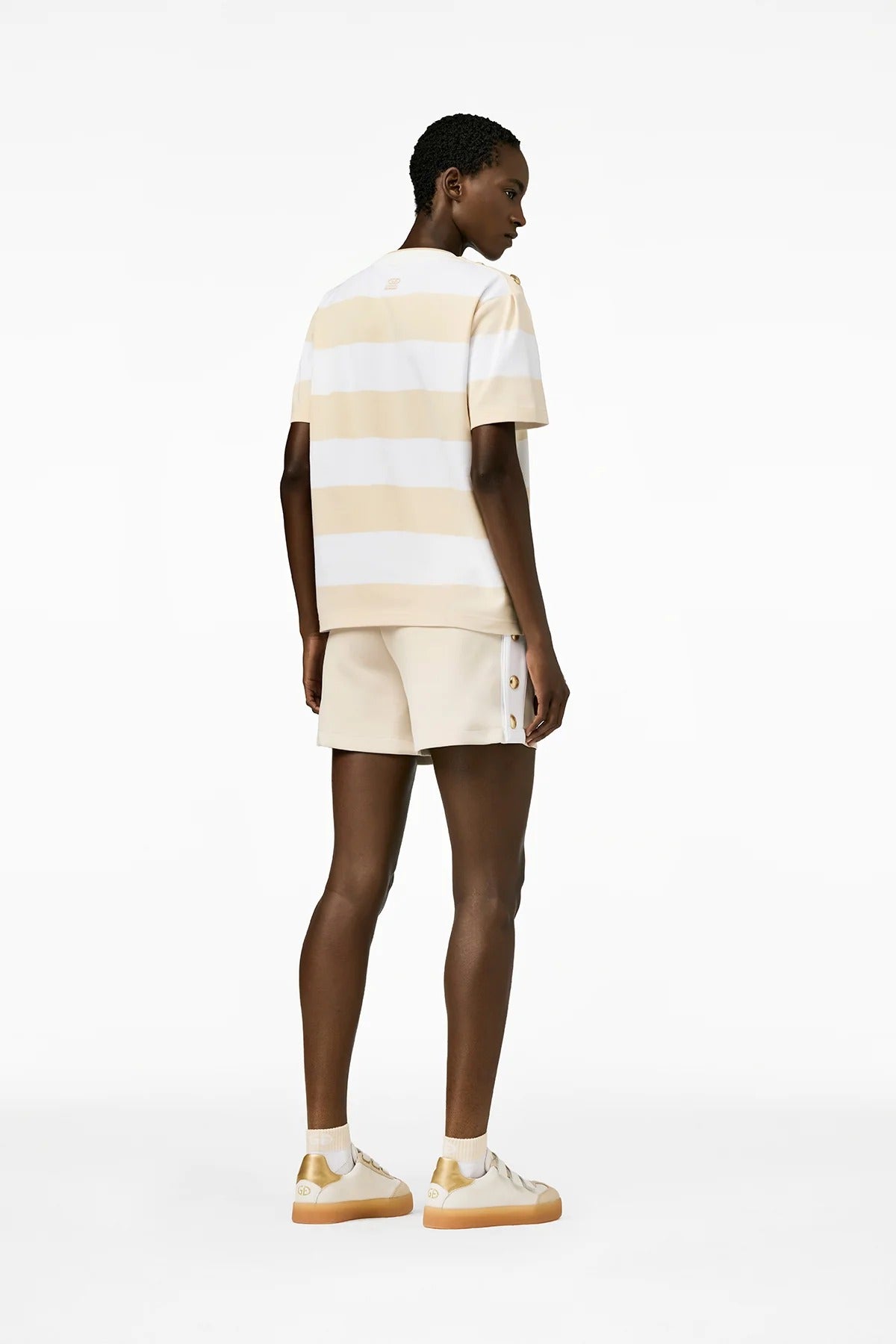 Różowy T-shirt LIDO short sleeve top