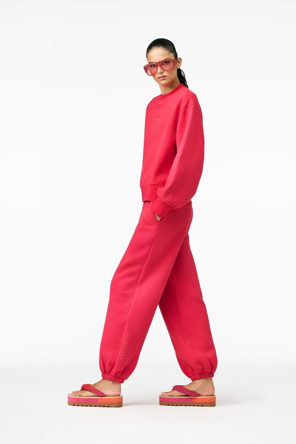 Różowa bluza RELAX sweater