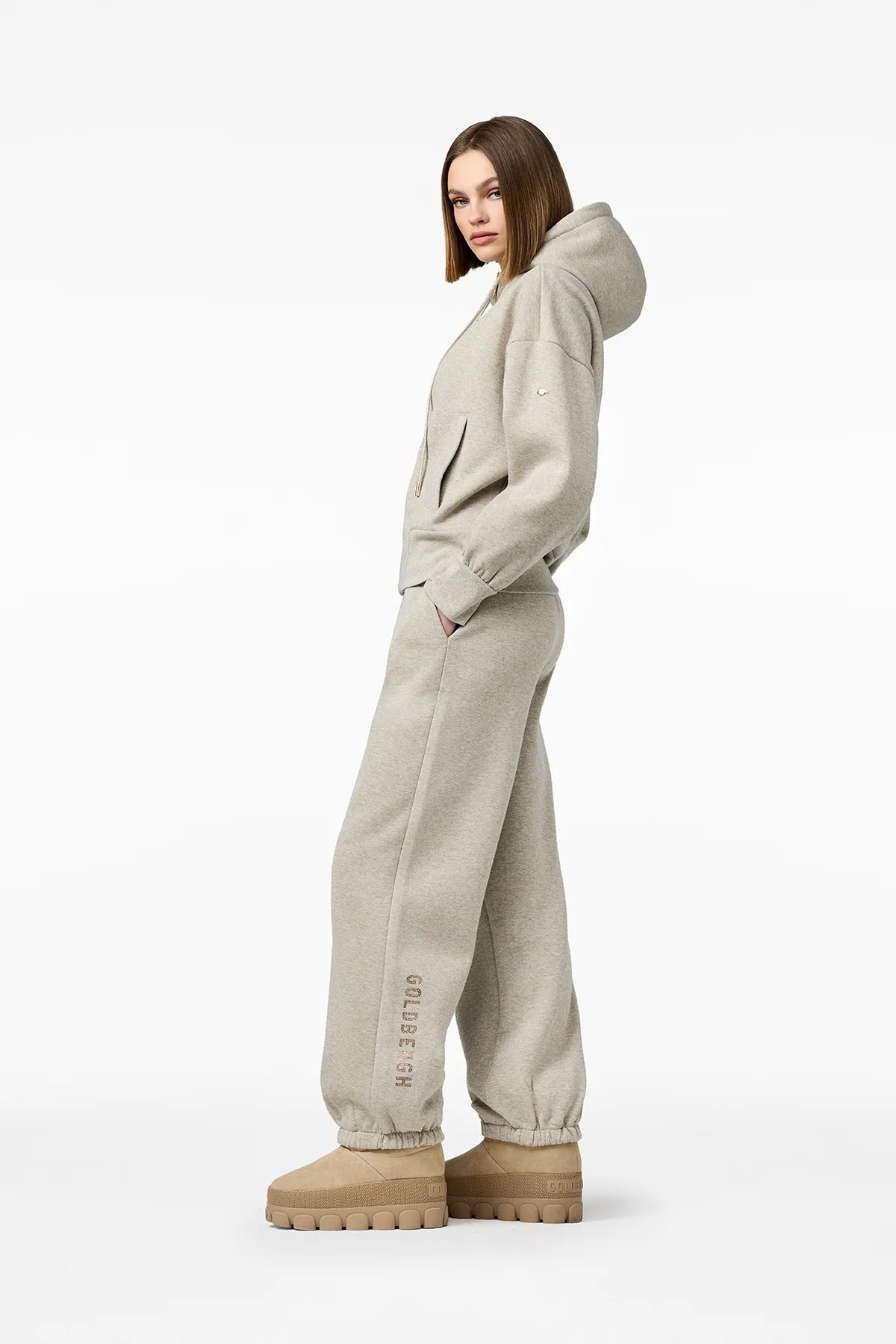 ALURA hooded full zip cardigan
