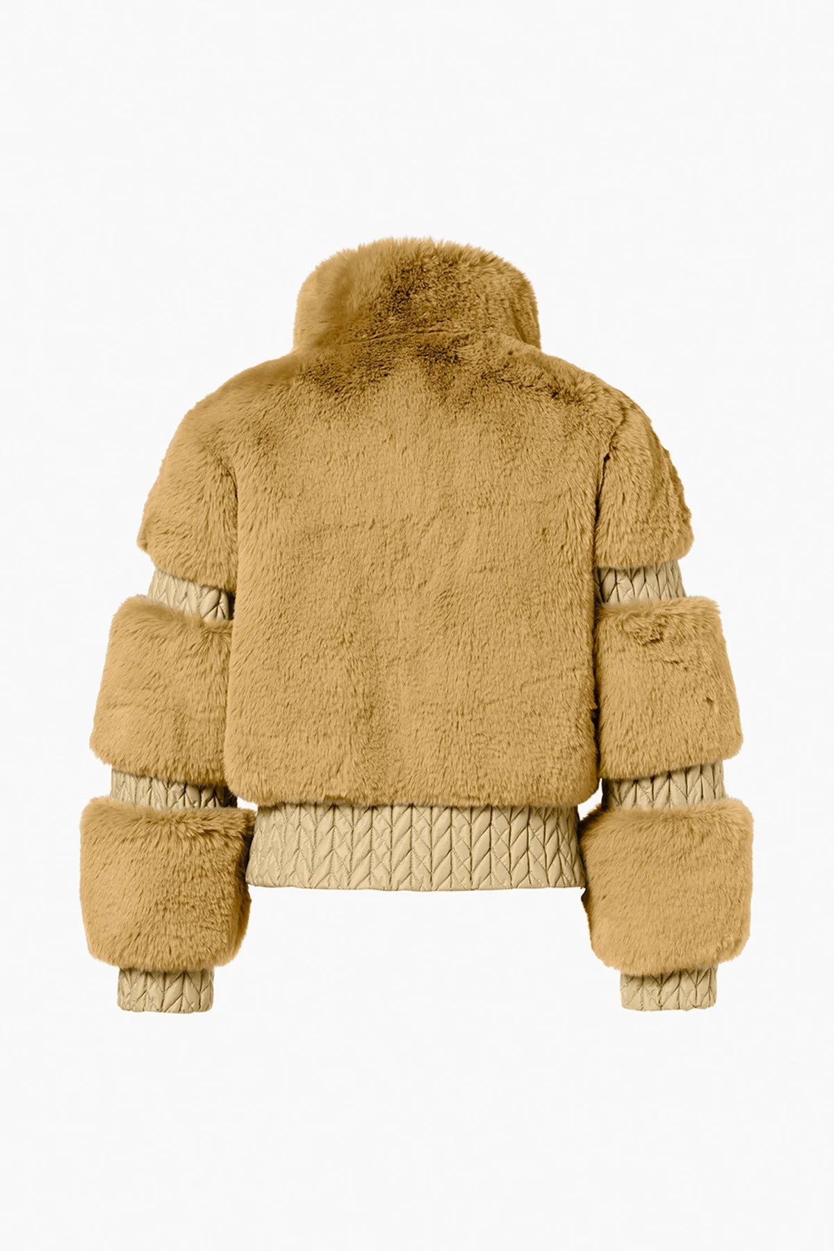 Beżowa kurtka FURRY ski jacket