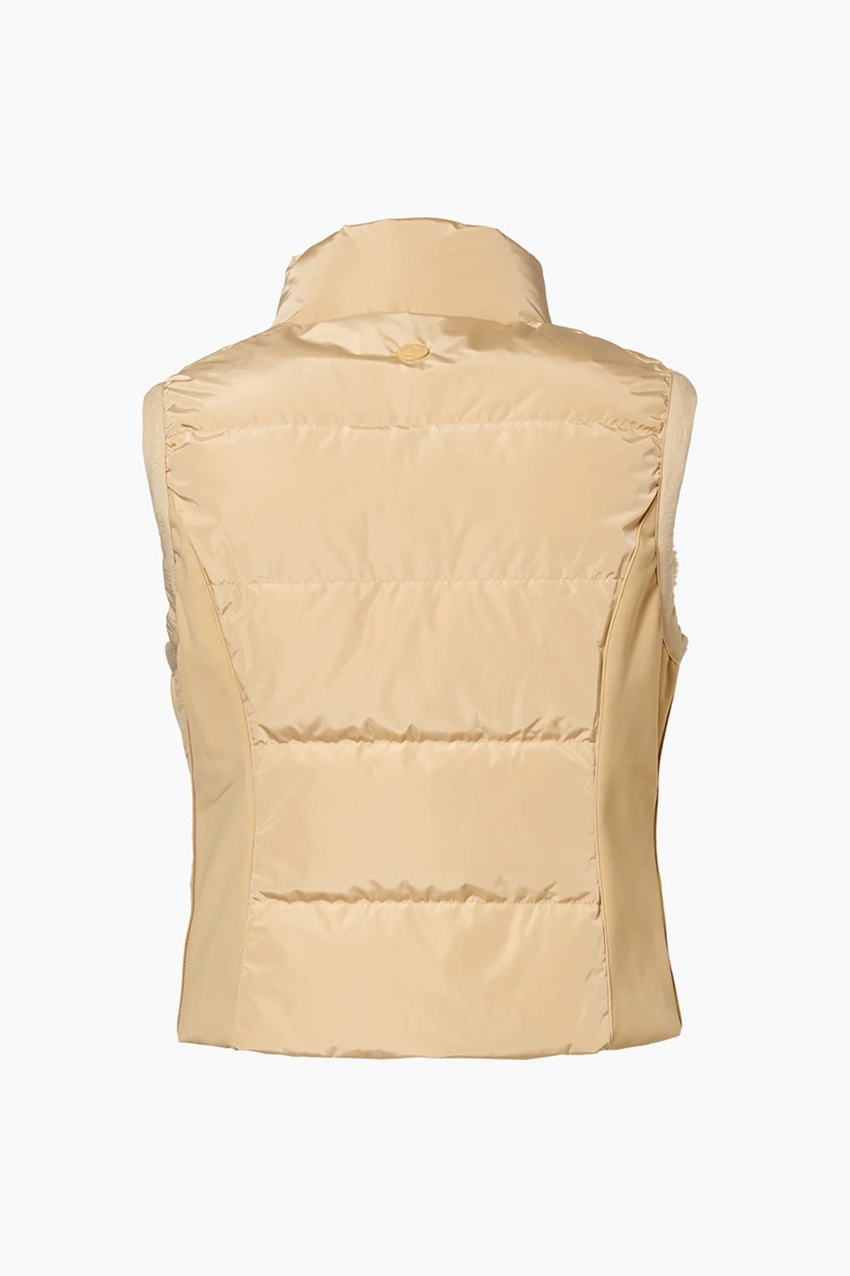 Beżowa kamizelka CHIC bodywarmer FAUX