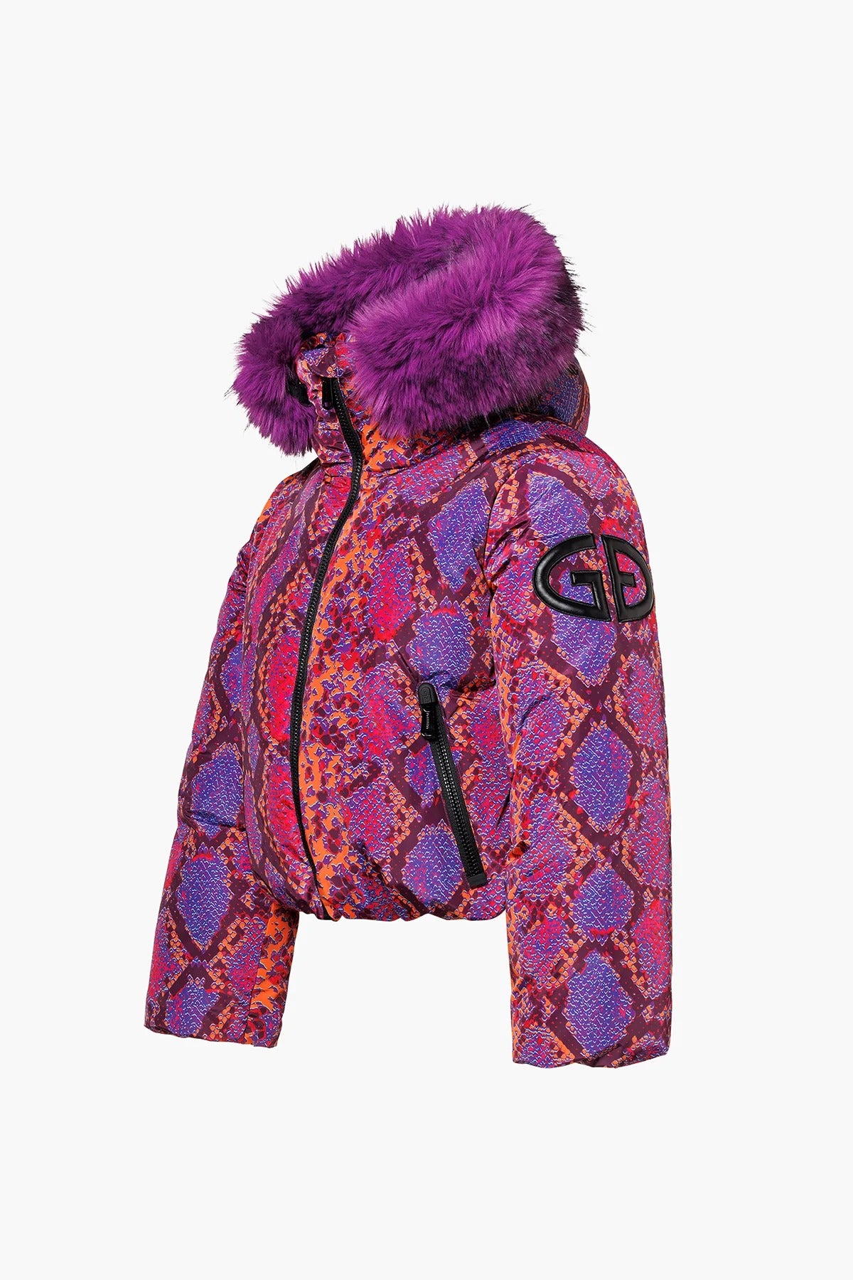 Kurtka narciarska z futrem LUCINDA ski jacket FAUX BORDER