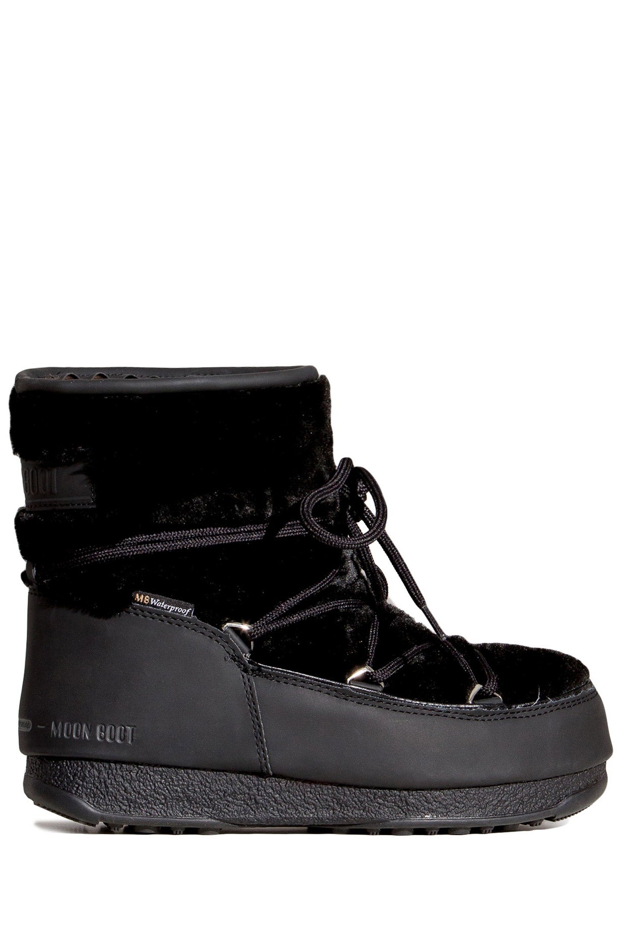 BUTY MOON BOOT MONACO LOW FUR WP 2 BLACK