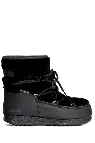 MOON BOOT MONACO LOW FUR WP 2 BLACK