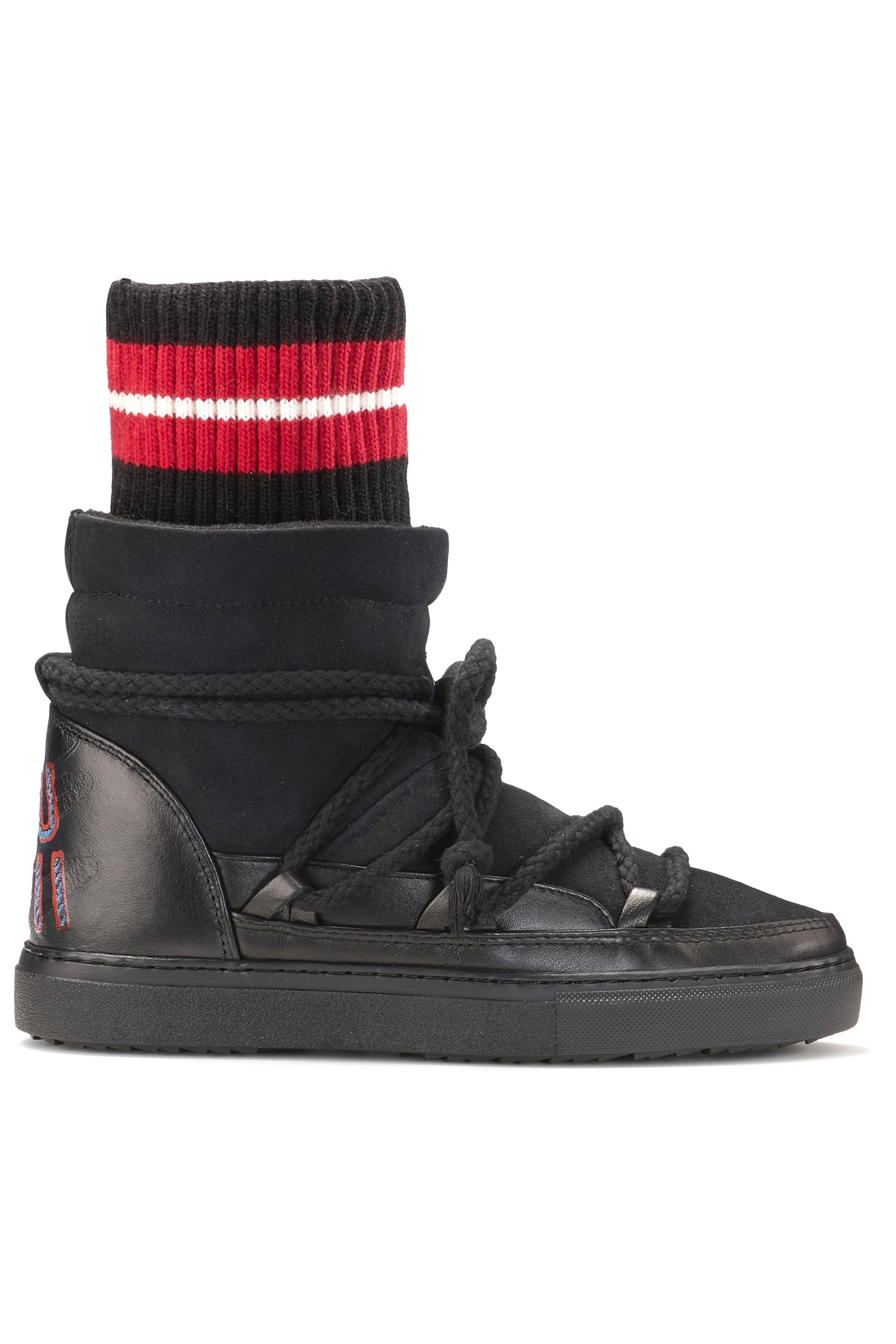 Buty Sneaker Inuikii Wedge Sock Black