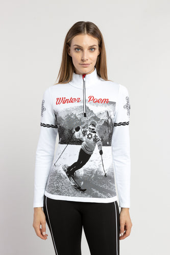 Golf Damski Half Zip Janice Lady Sweater