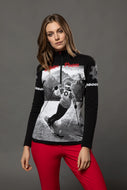Women's Half Zip Turtleneck Janice Lady Sweater