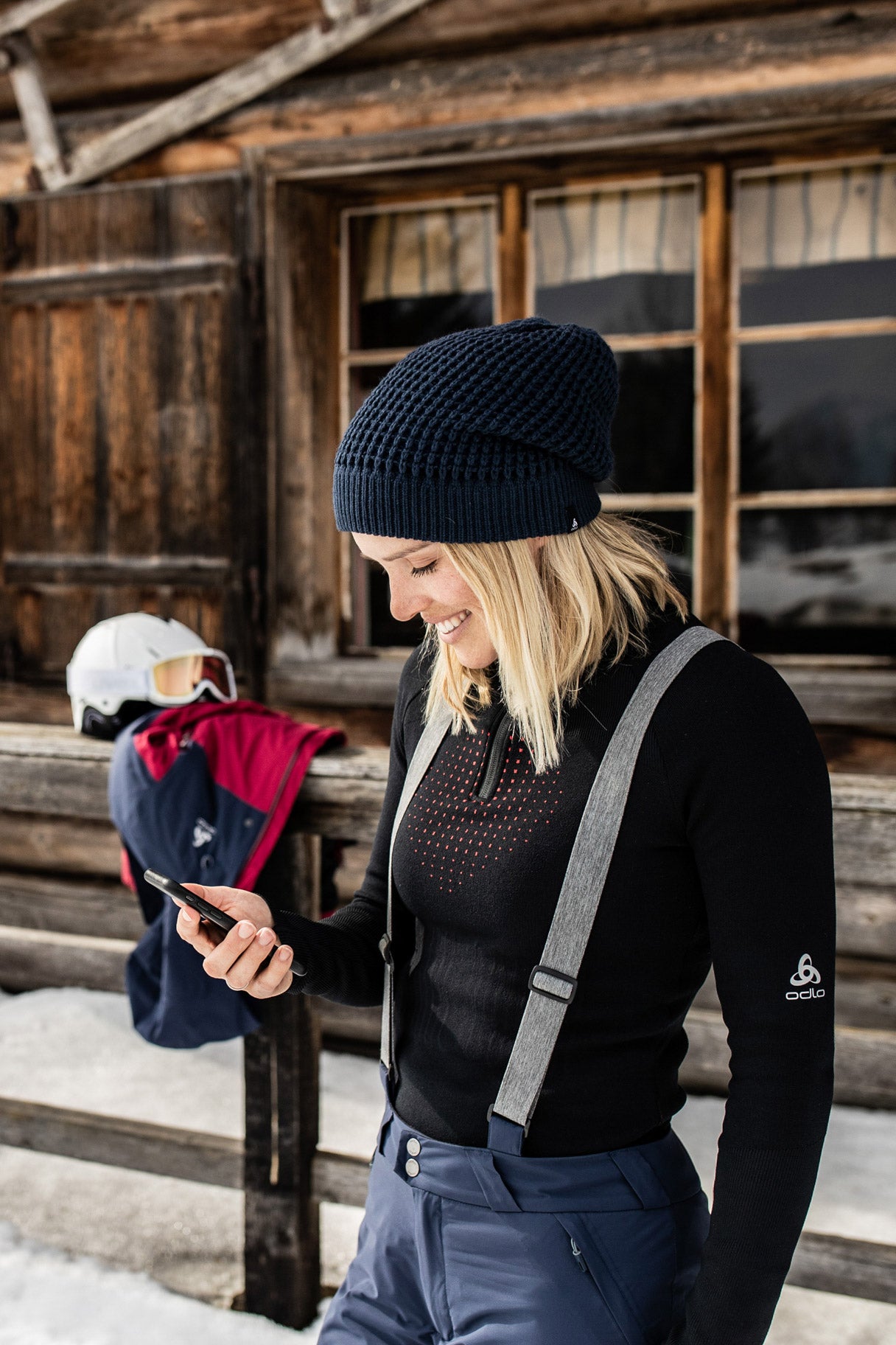 Bluza techniczna damska I-Thermic 1/2 Zip