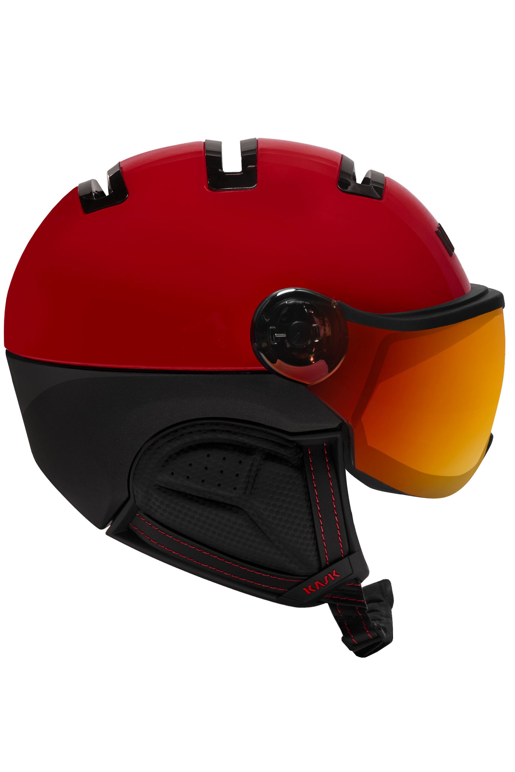 Kask Narciarski Piuma R Montecarlo Visor Red