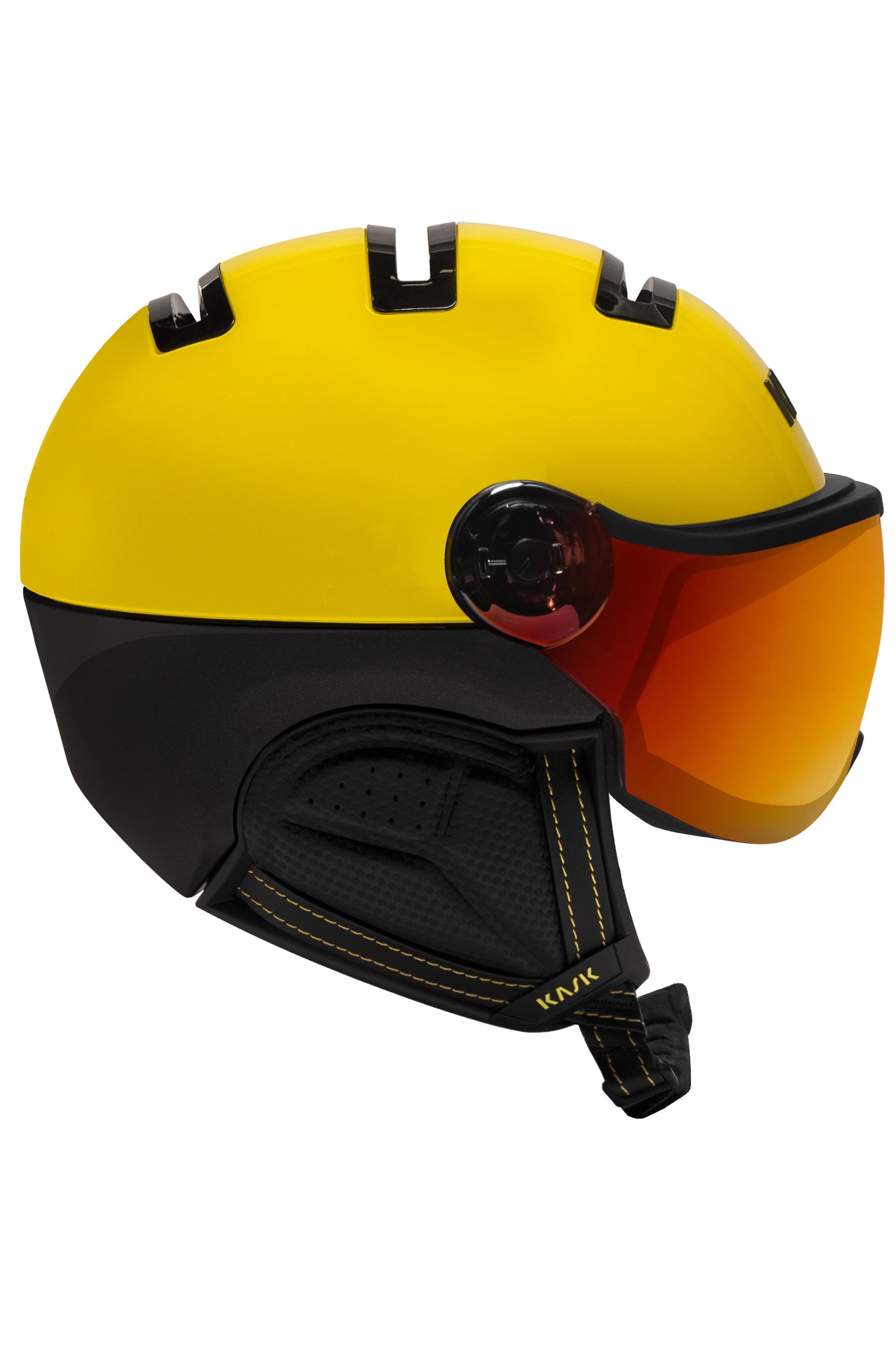 Kask Narciarski Piuma R Montecarlo Visor Yellow