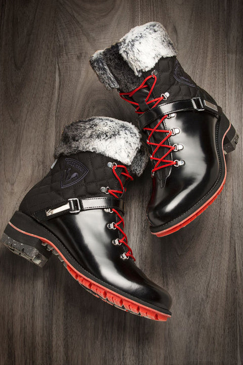 Women's Shoes 1907 Megeve Shiny Black